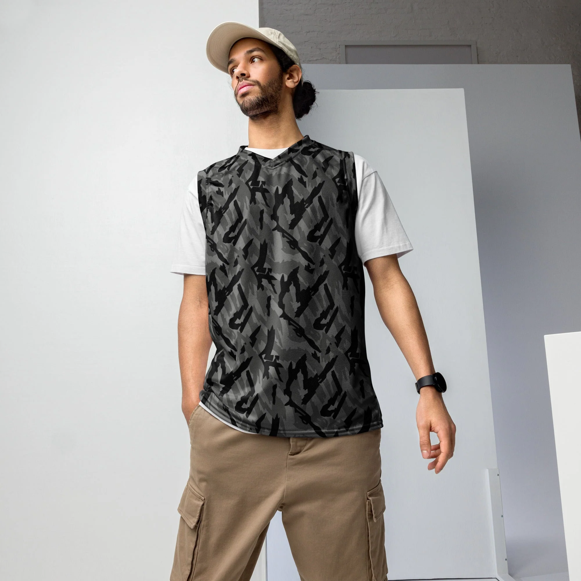 Russian Podlesok Urban CAMO Unisex Basketball Jersey