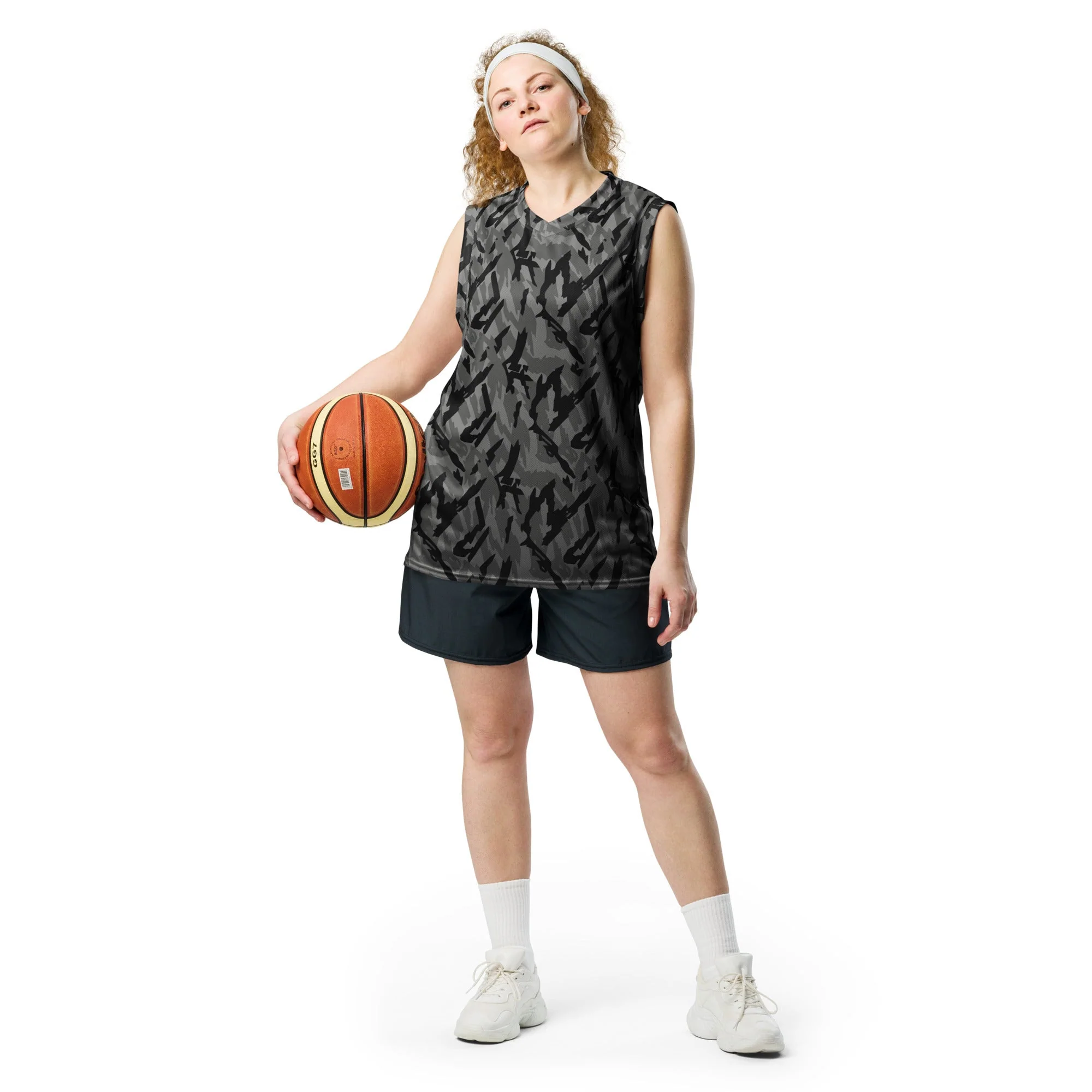 Russian Podlesok Urban CAMO Unisex Basketball Jersey - Image 5