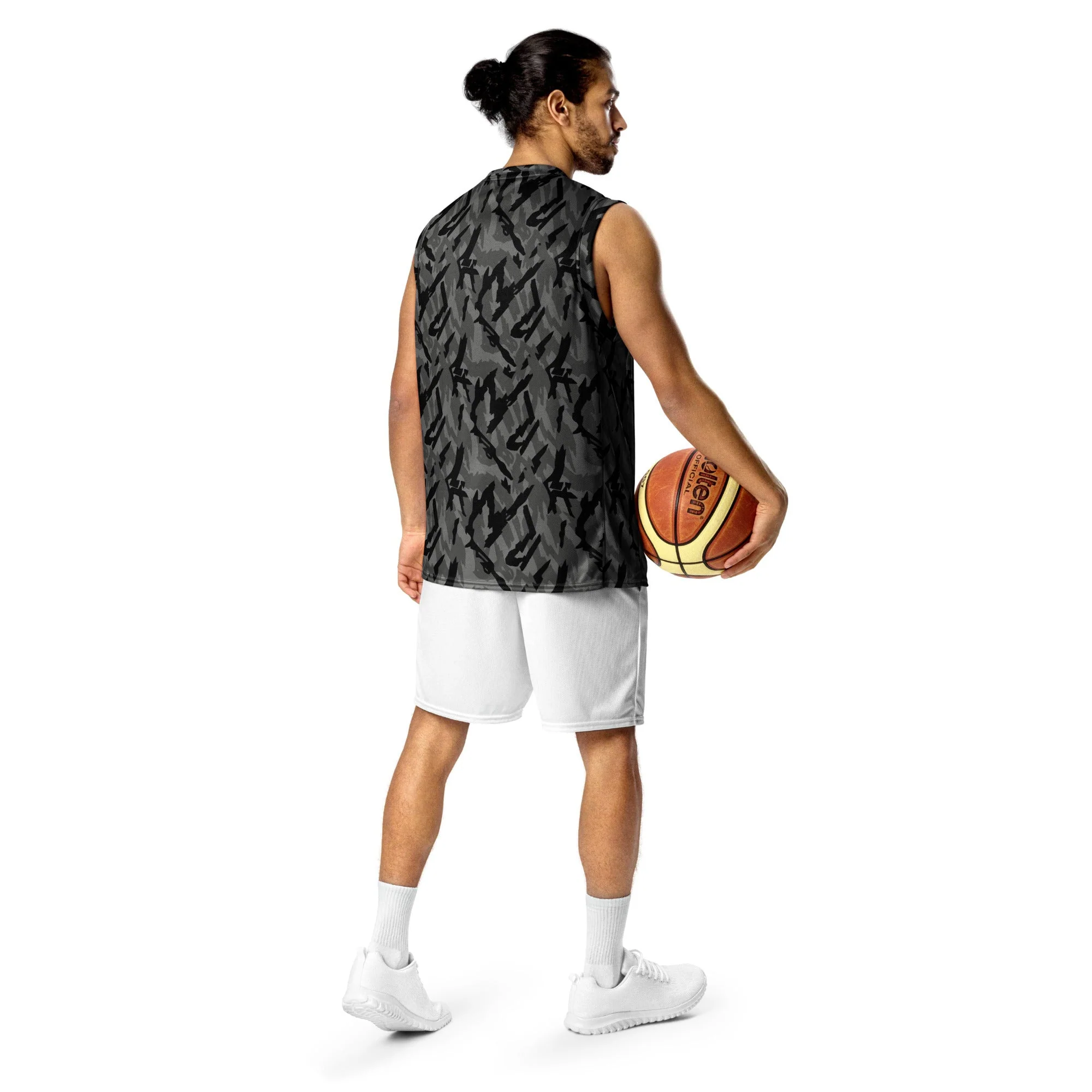 Russian Podlesok Urban CAMO Unisex Basketball Jersey - Image 8
