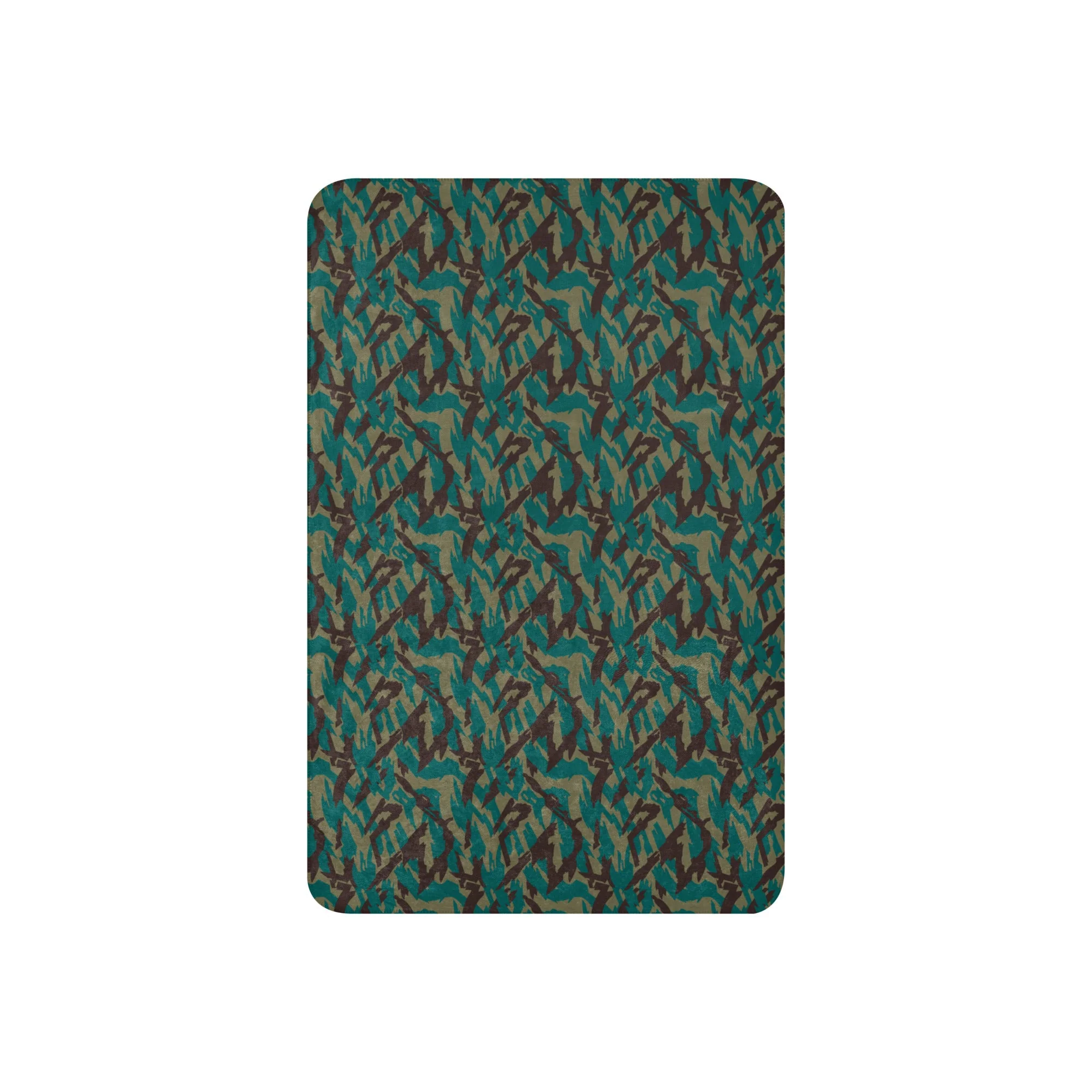 Russian Podlesok Tropical CAMO Sherpa Blanket - Image 13