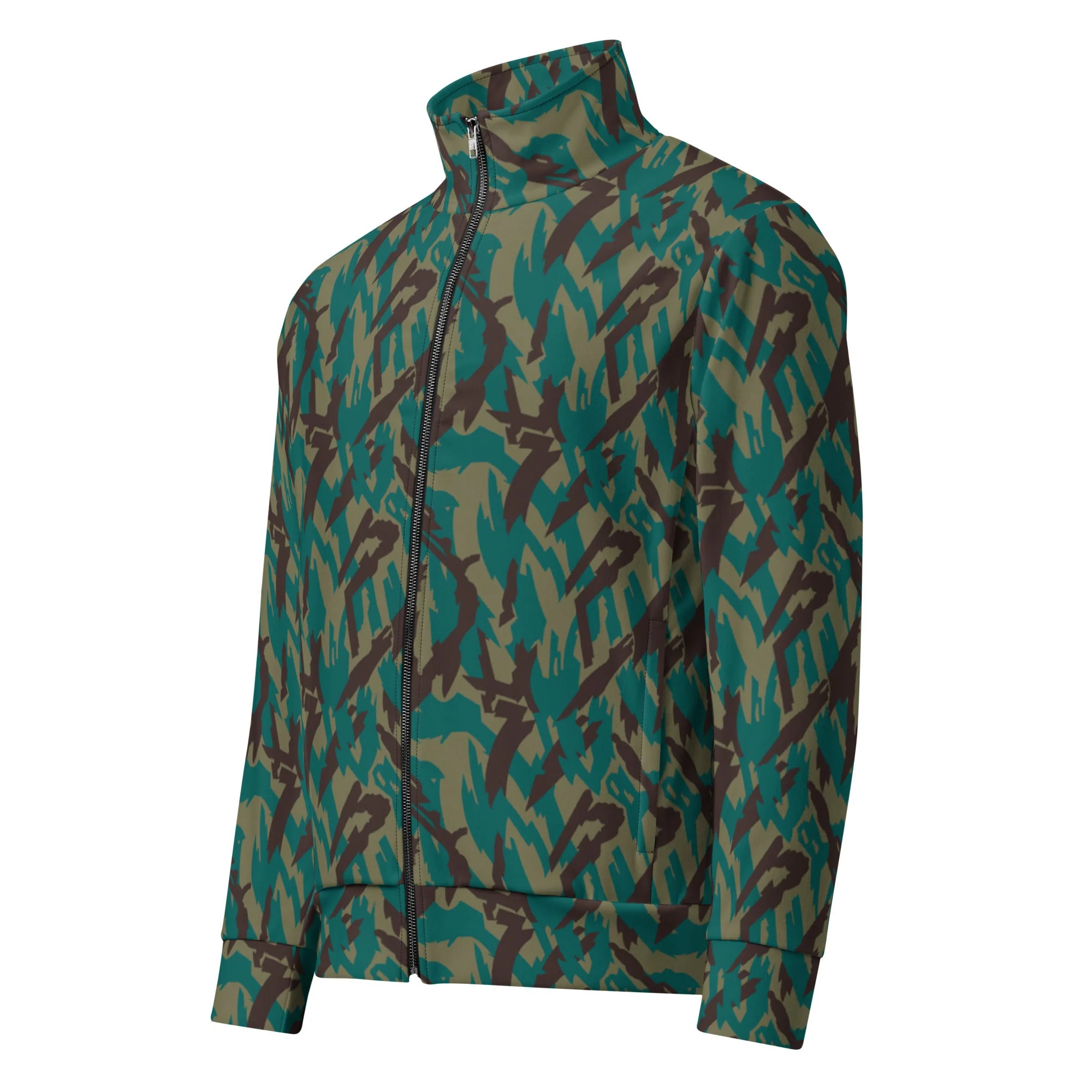 Russian Podlesok Tropical CAMO Unisex Track Jacket - Image 2