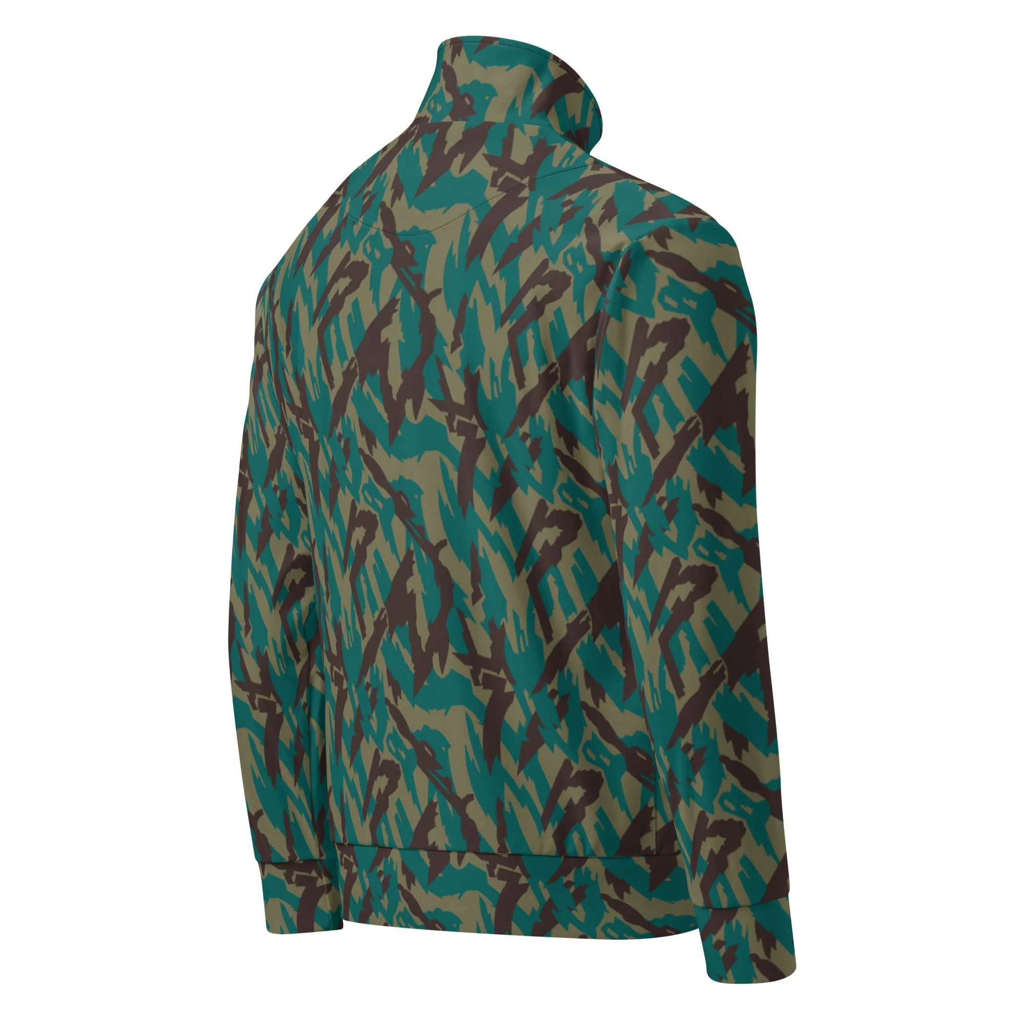 Russian Podlesok Tropical CAMO Unisex Track Jacket - Image 3