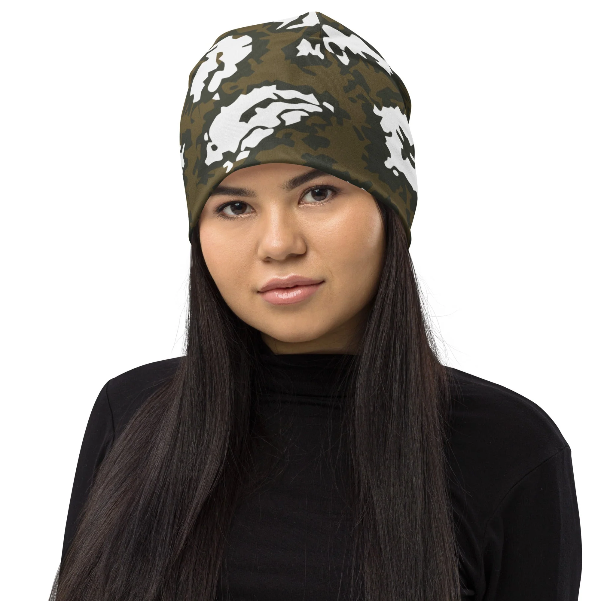 Russian KLMK Red Dawn BROWN Movie CAMO Beanie - Image 5