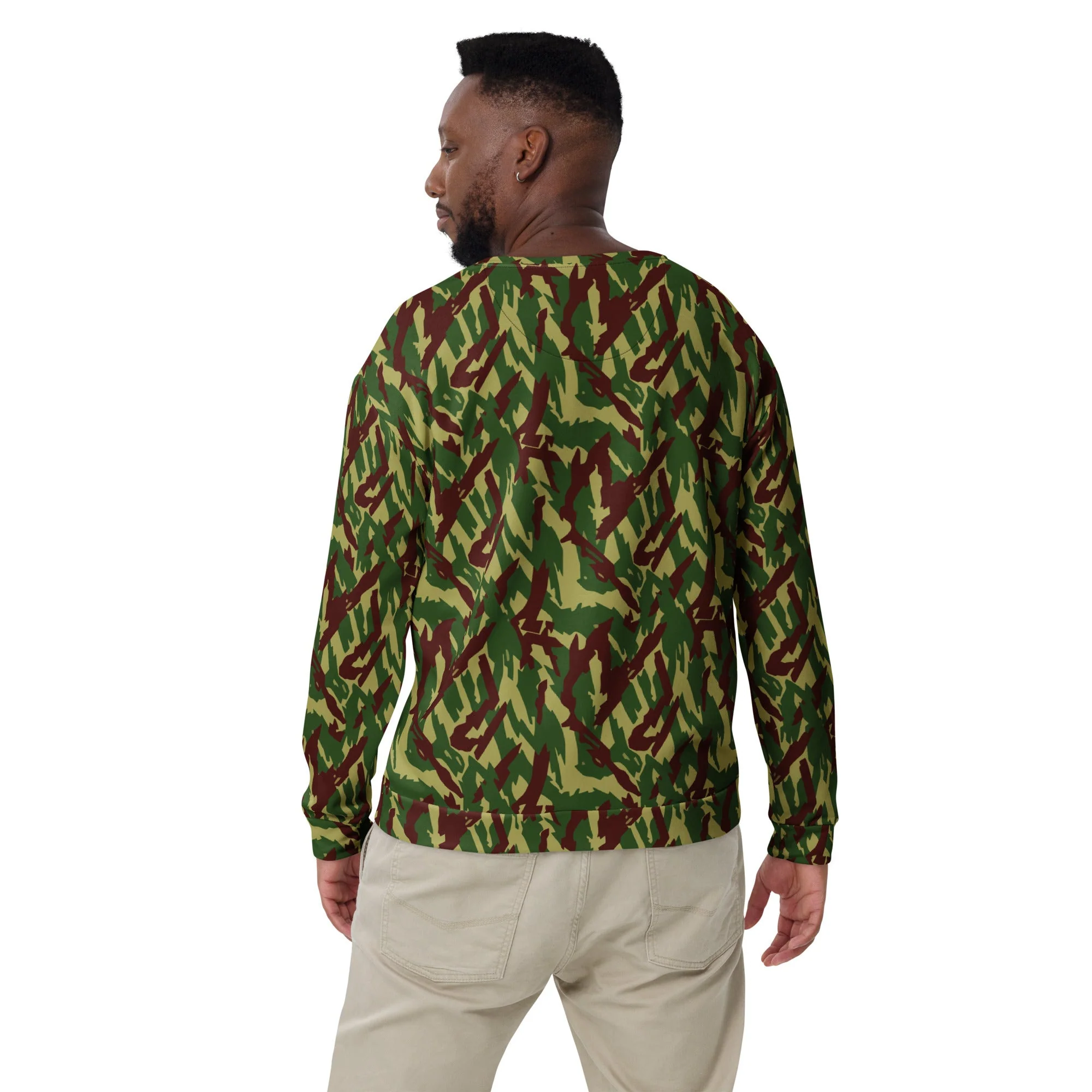 Russian Podlesok Woodland CAMO Unisex Sweatshirt - Image 14