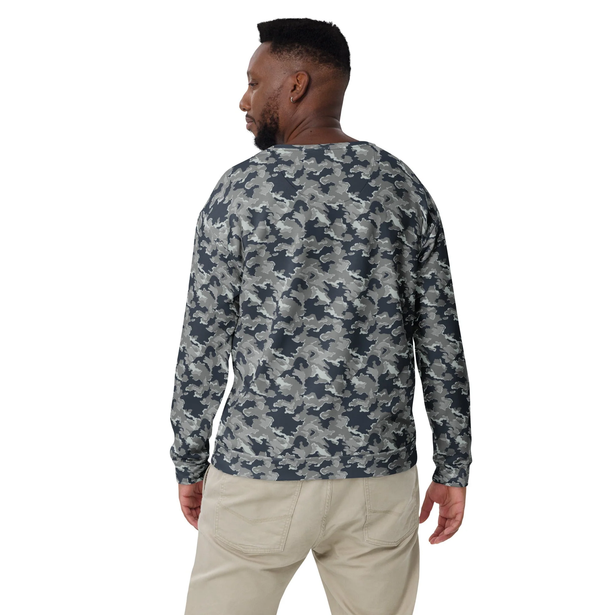Russian SMK Melted Snow CAMO Unisex Sweatshirt - Image 14