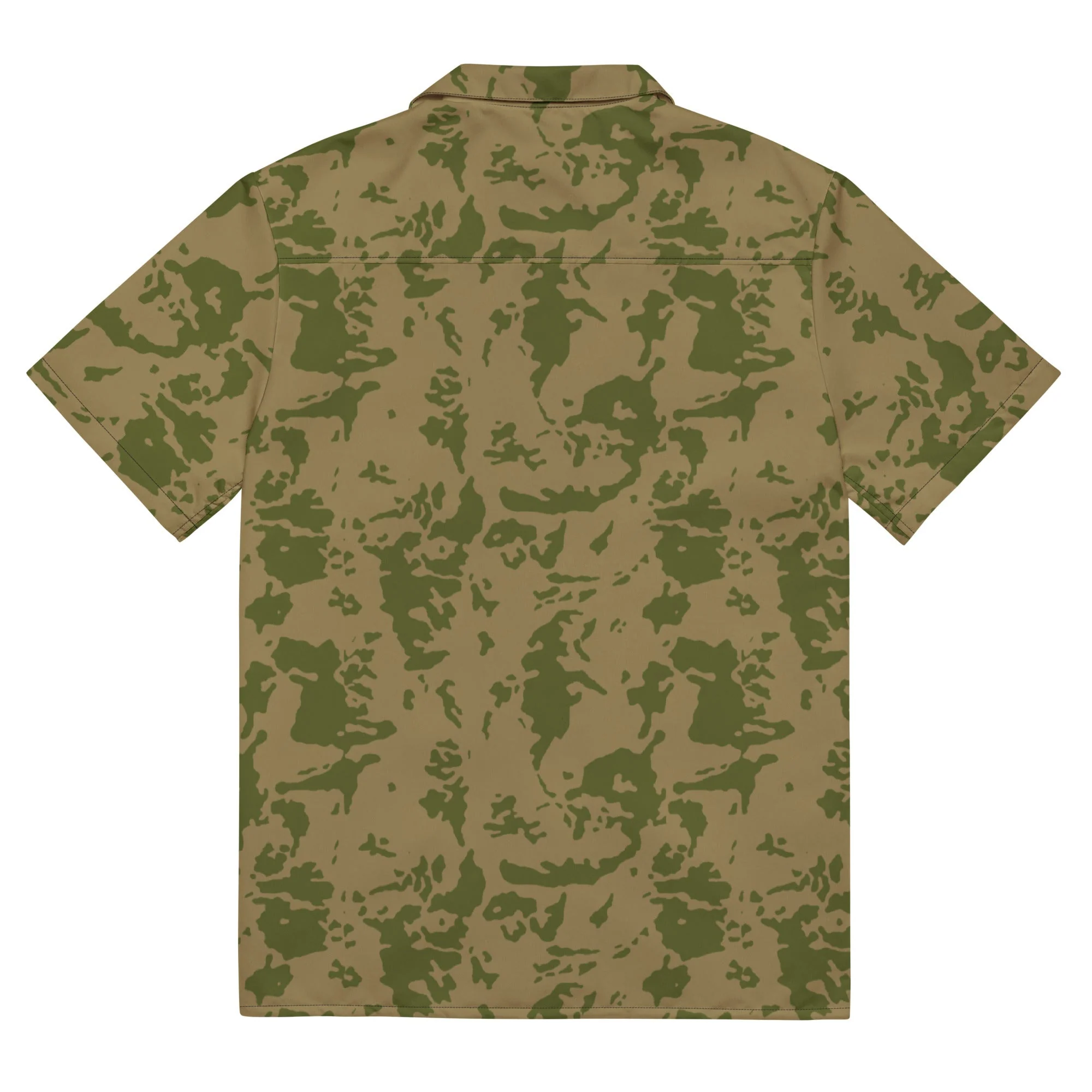 Russian Bicolor Granite CAMO Unisex Short-Sleeve Button Shirt - Image 5