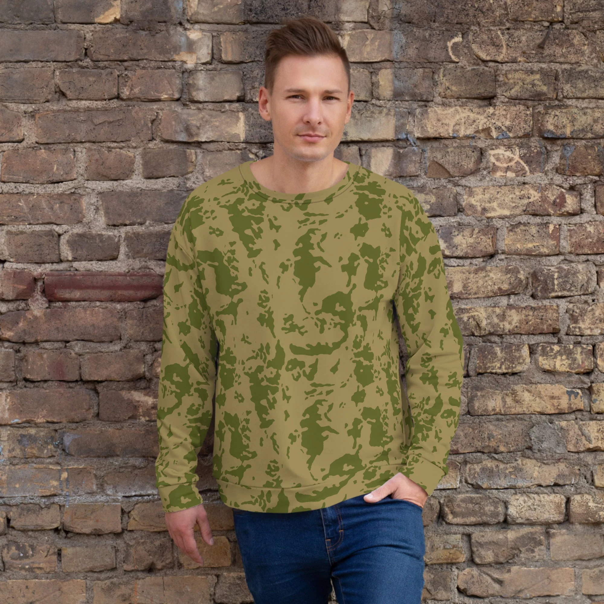 Russian Bicolor Granite CAMO Unisex Sweatshirt