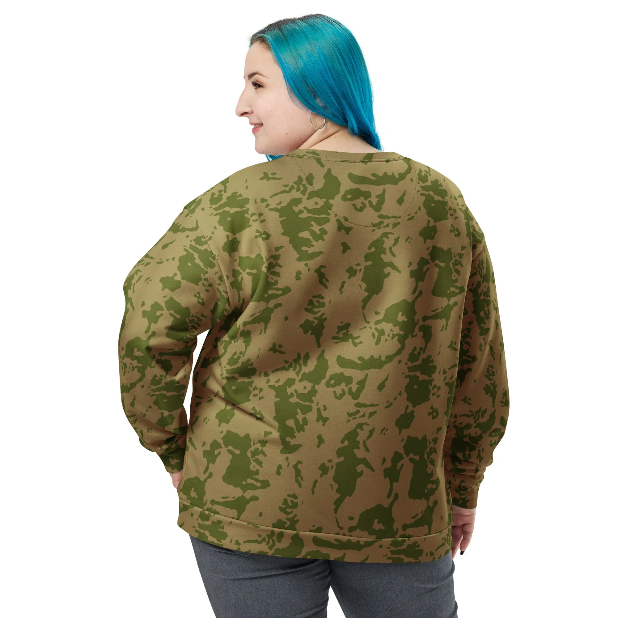 Russian Bicolor Granite CAMO Unisex Sweatshirt - Image 12