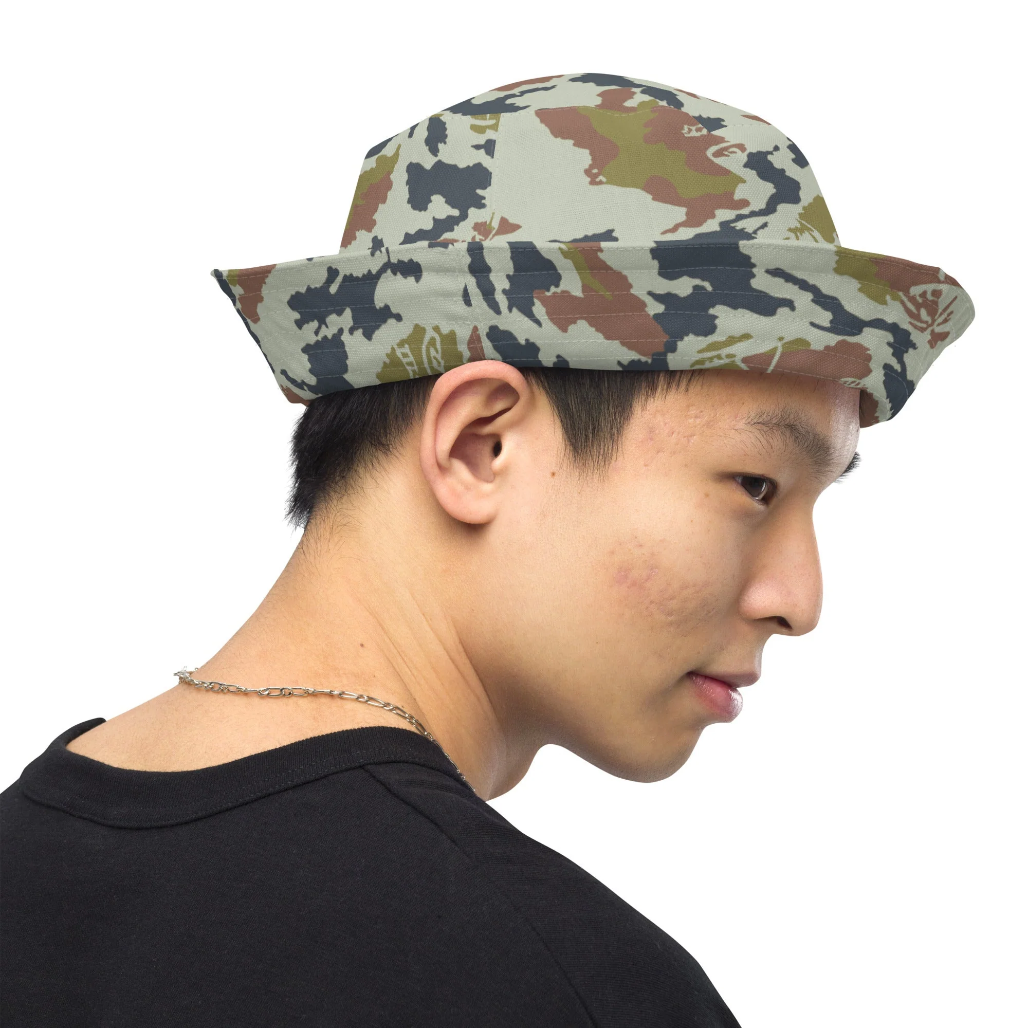 Russian KLMK Spetsnaz Tundra CAMO Reversible Bucket Hat - Image 4