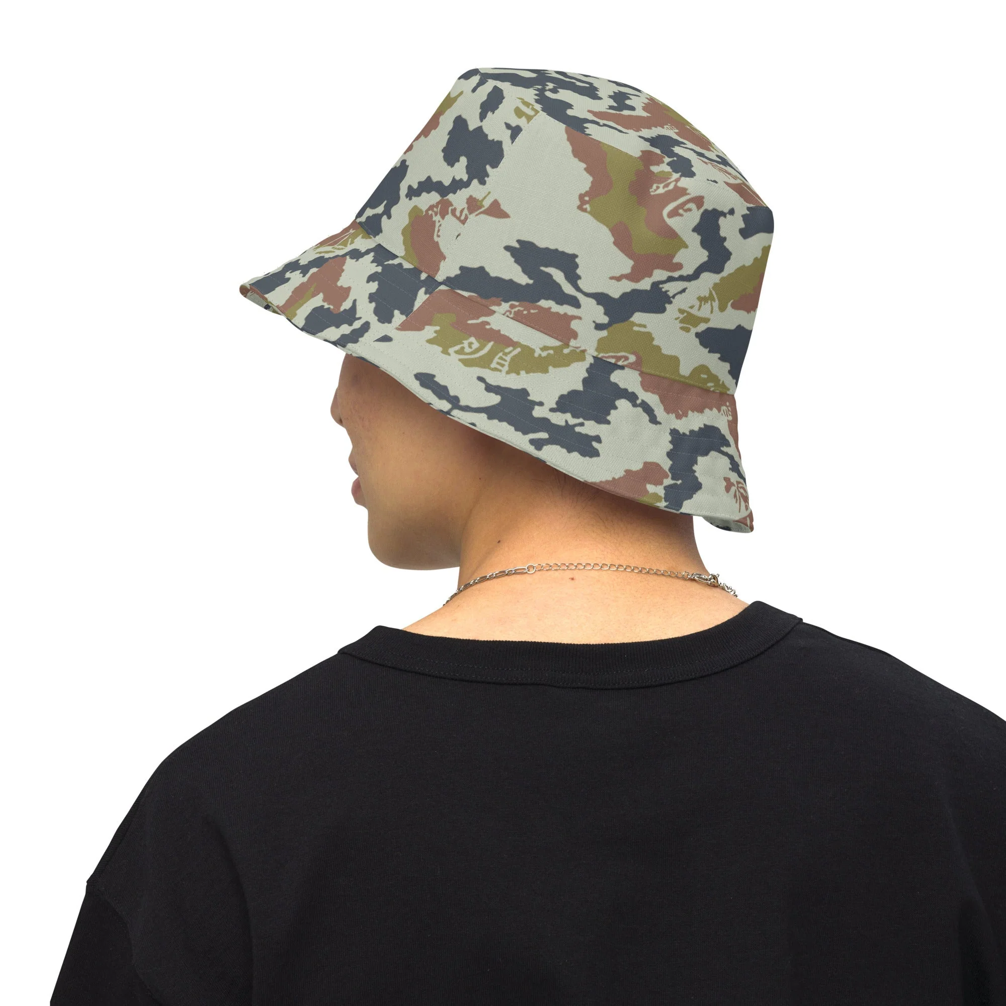 Russian KLMK Spetsnaz Tundra CAMO Reversible Bucket Hat - Image 6