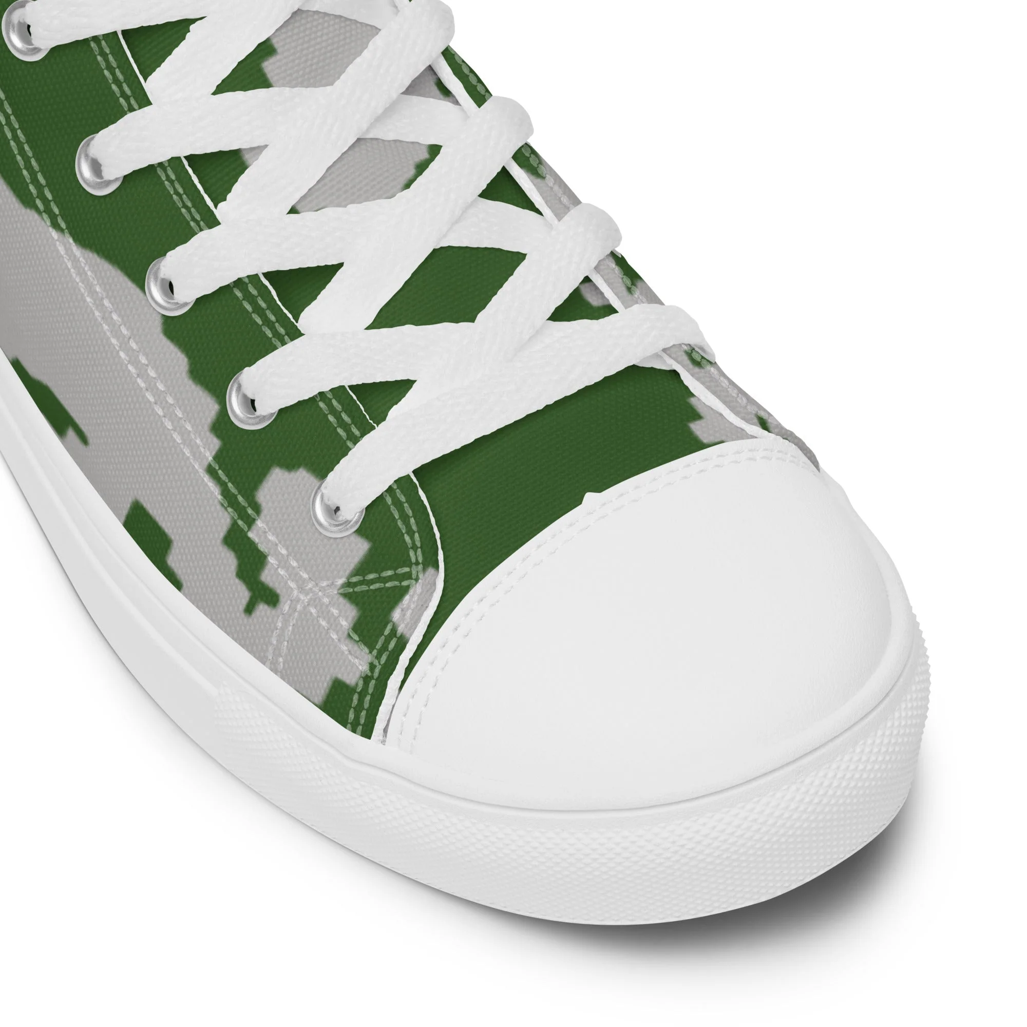 Russian KLMK Sunray Serebryanyi CAMO Mens High-Top Canvas Shoes - Image 7