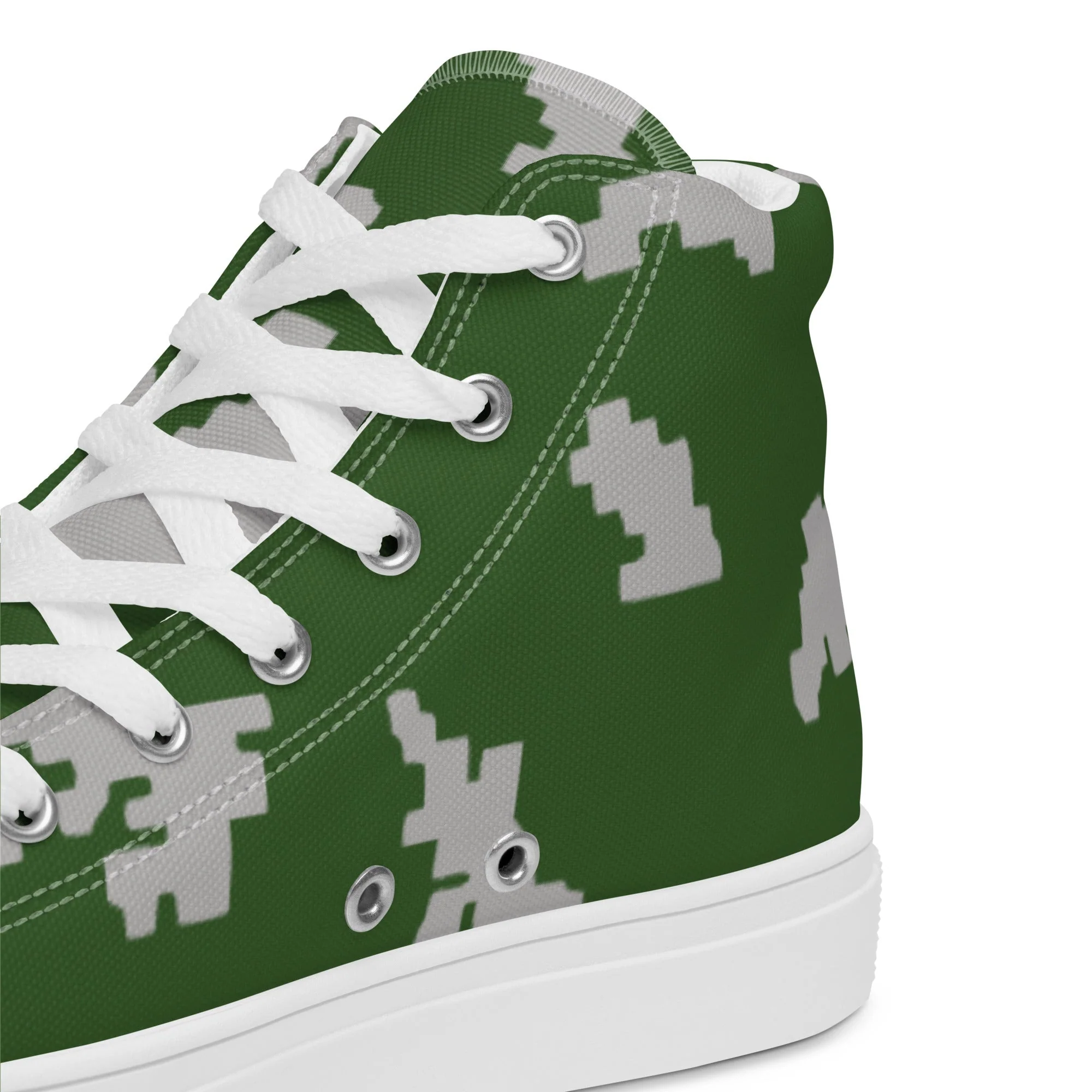 Russian KLMK Sunray Serebryanyi CAMO Mens High-Top Canvas Shoes - Image 9