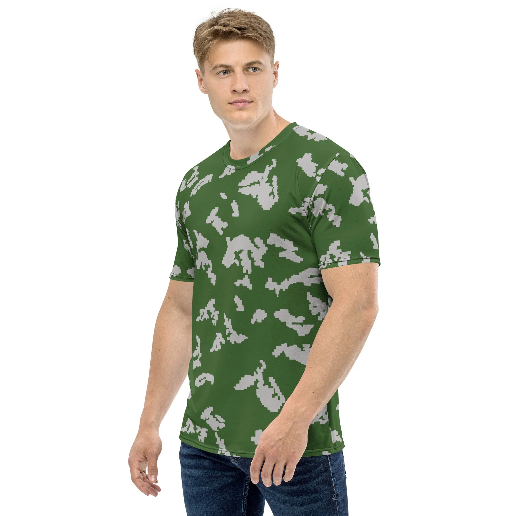 Russian KLMK Sunray Serebryanyi CAMO Mens T-Shirt - Image 2
