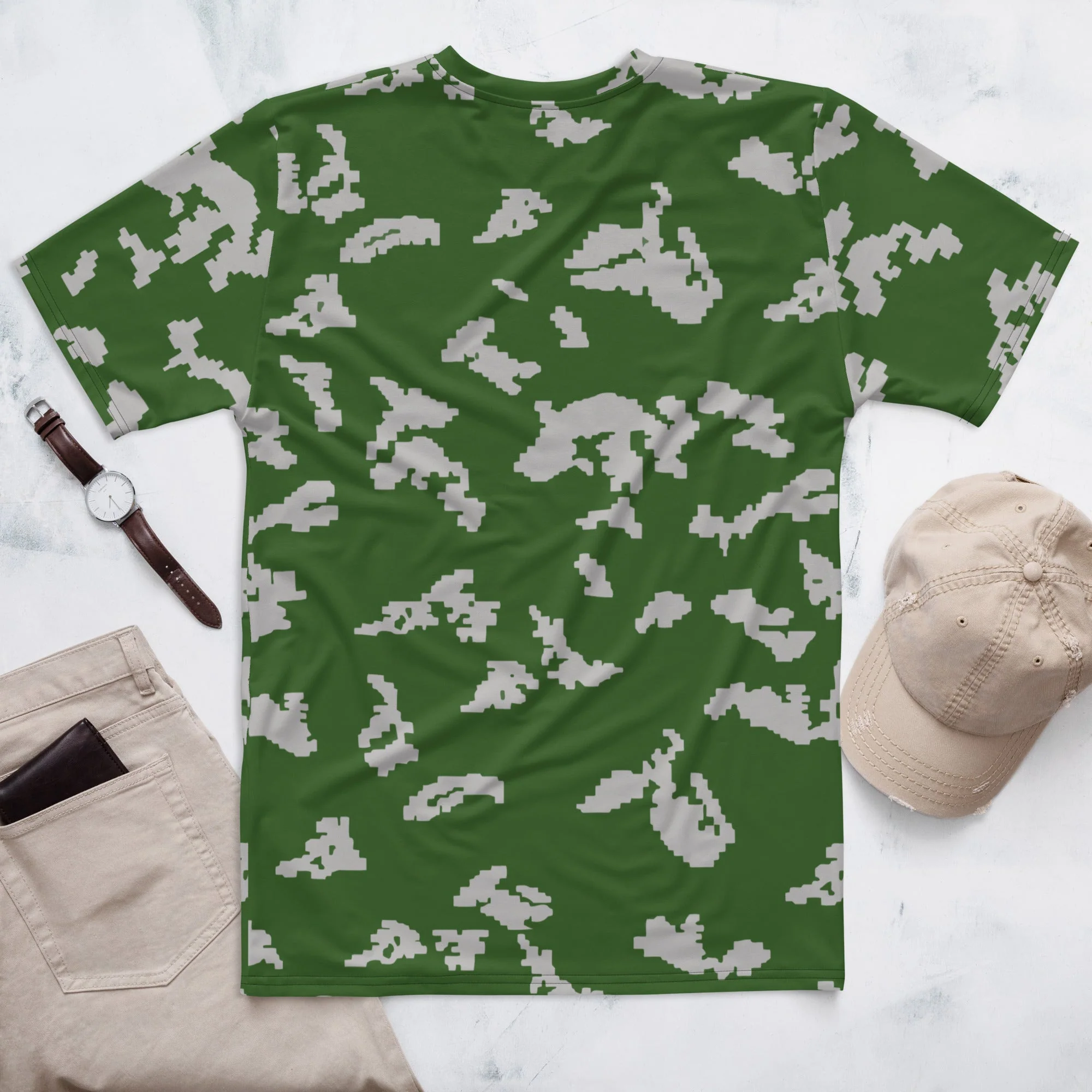 Russian KLMK Sunray Serebryanyi CAMO Mens T-Shirt - Image 3