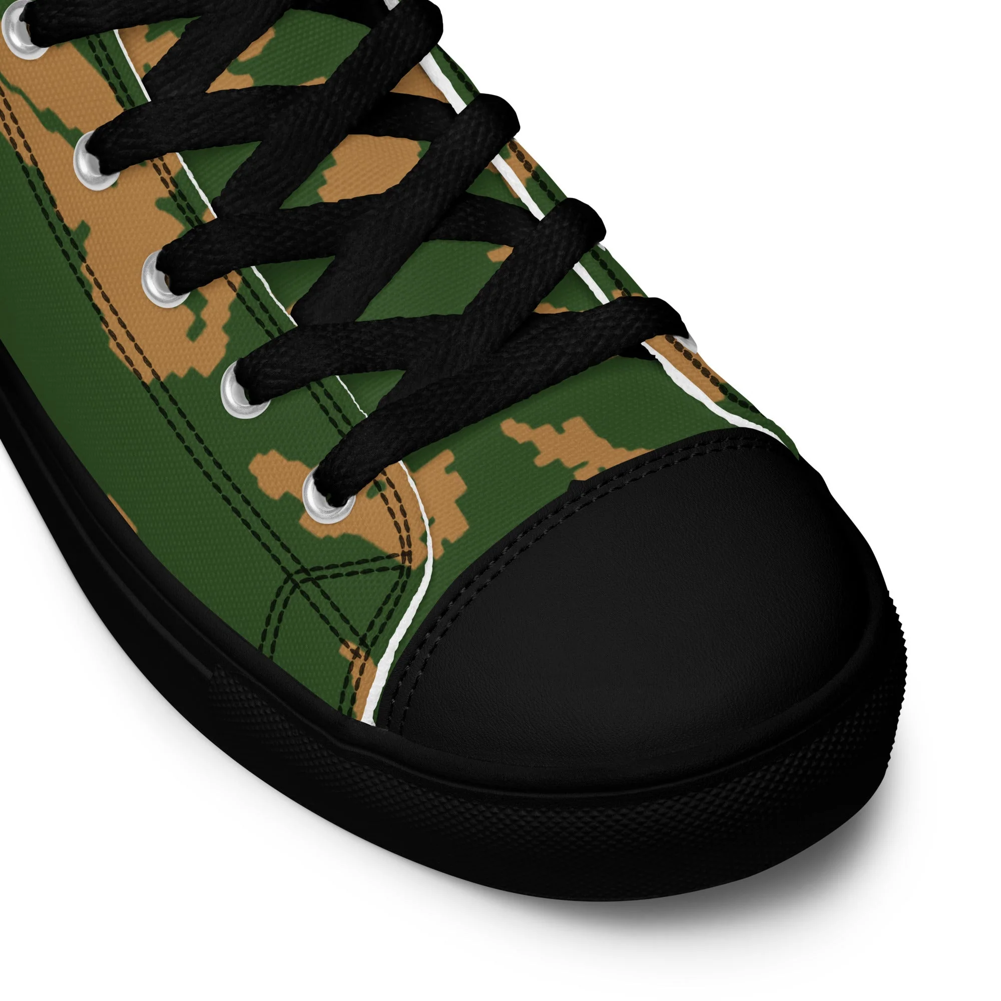 Russian KLMK Sunray Berezhka CAMO Mens High-Top Canvas Shoes - Image 5