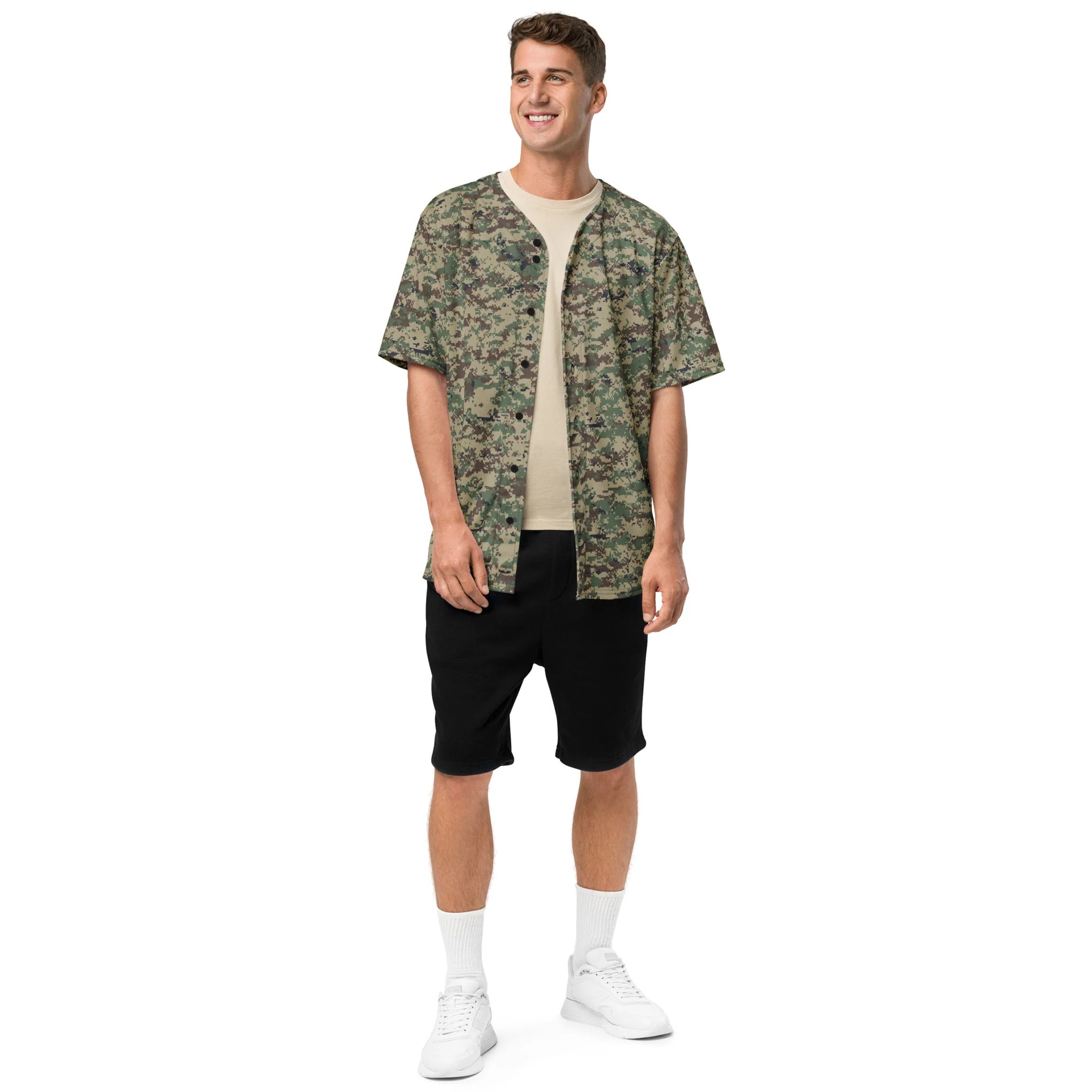Russian SURPAT CAMO Unisex Baseball Jersey - Image 14