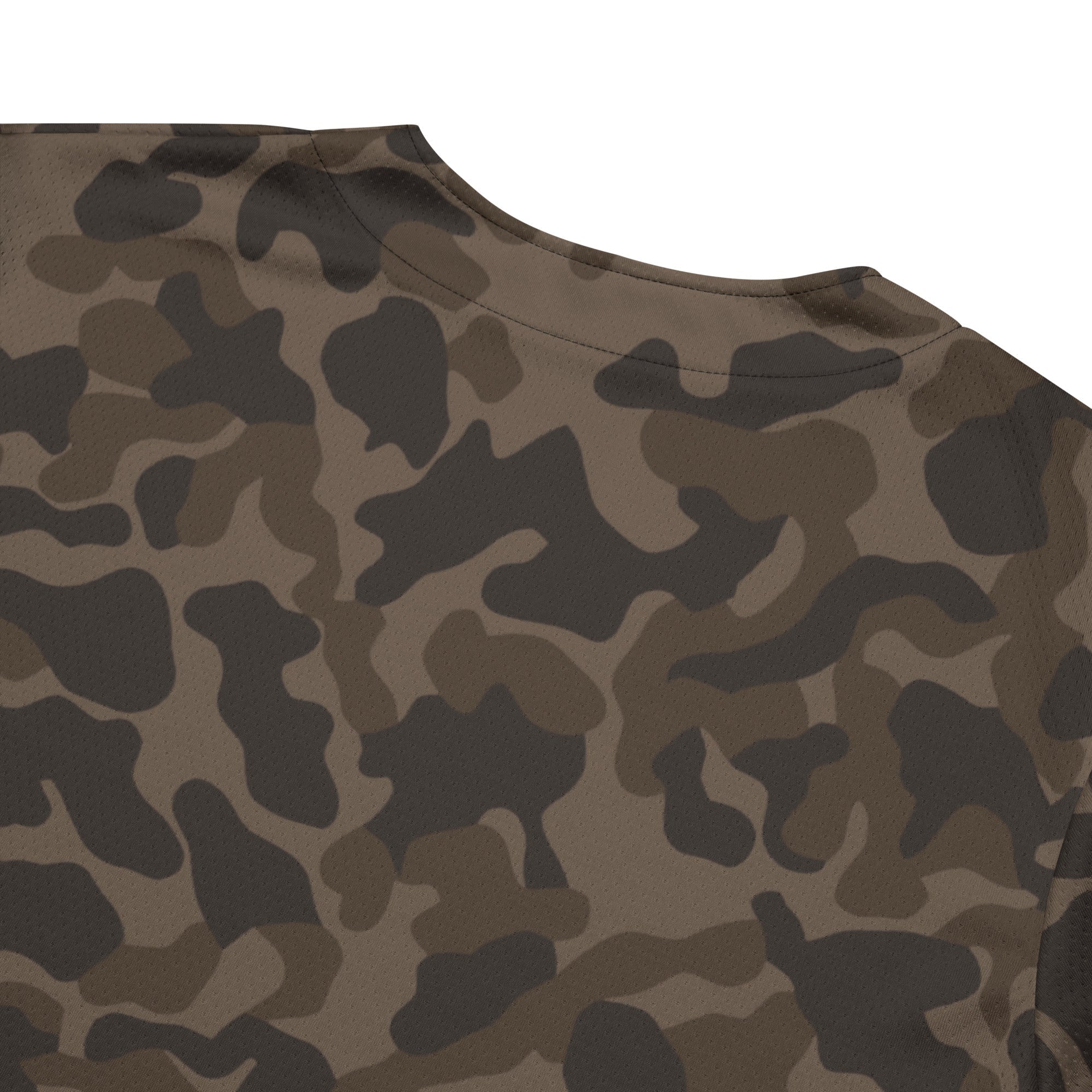 Russian TTsKO Brown CAMO Unisex Baseball Jersey - Image 5