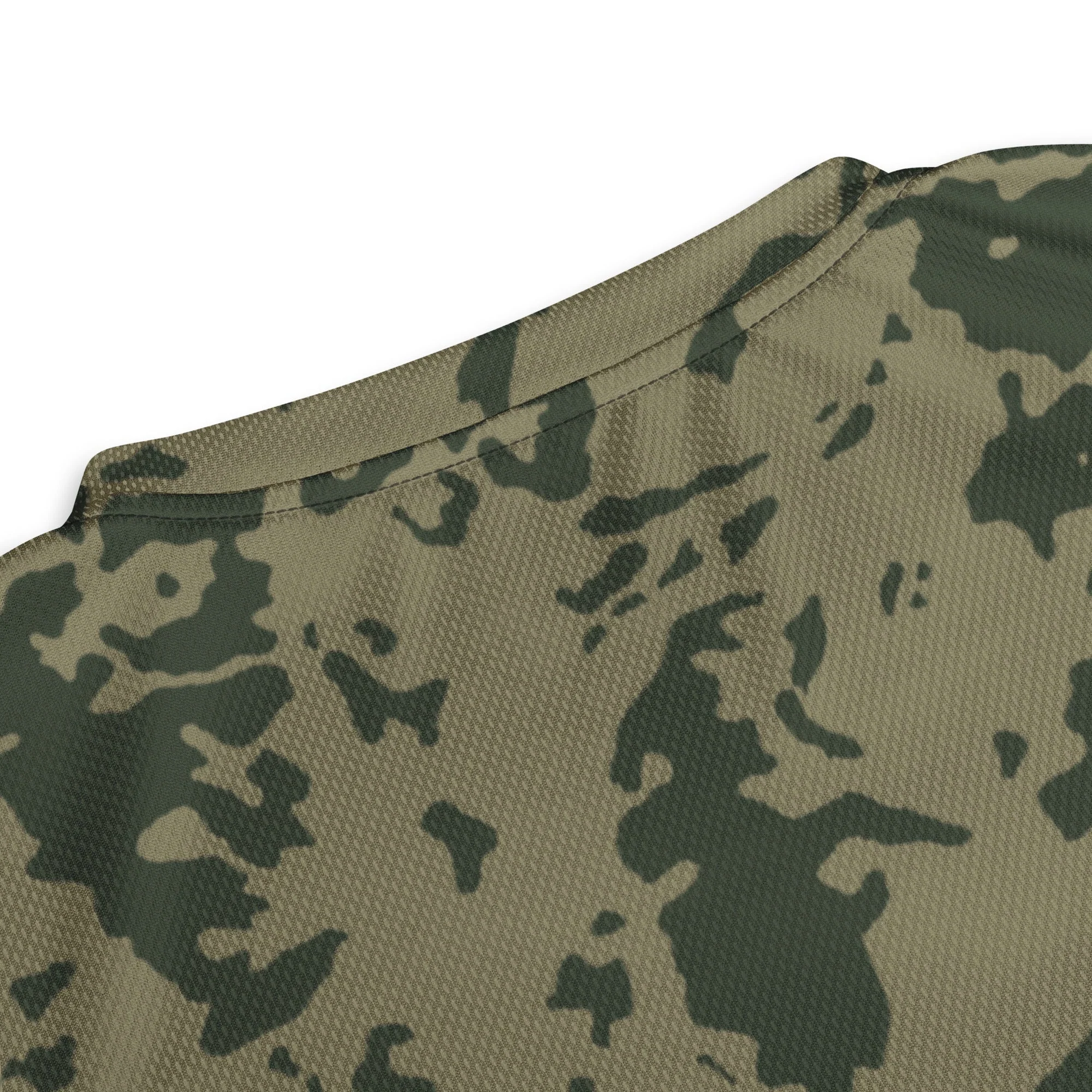 Russian Bicolor Woodland CAMO Unisex Sports Jersey - Image 4