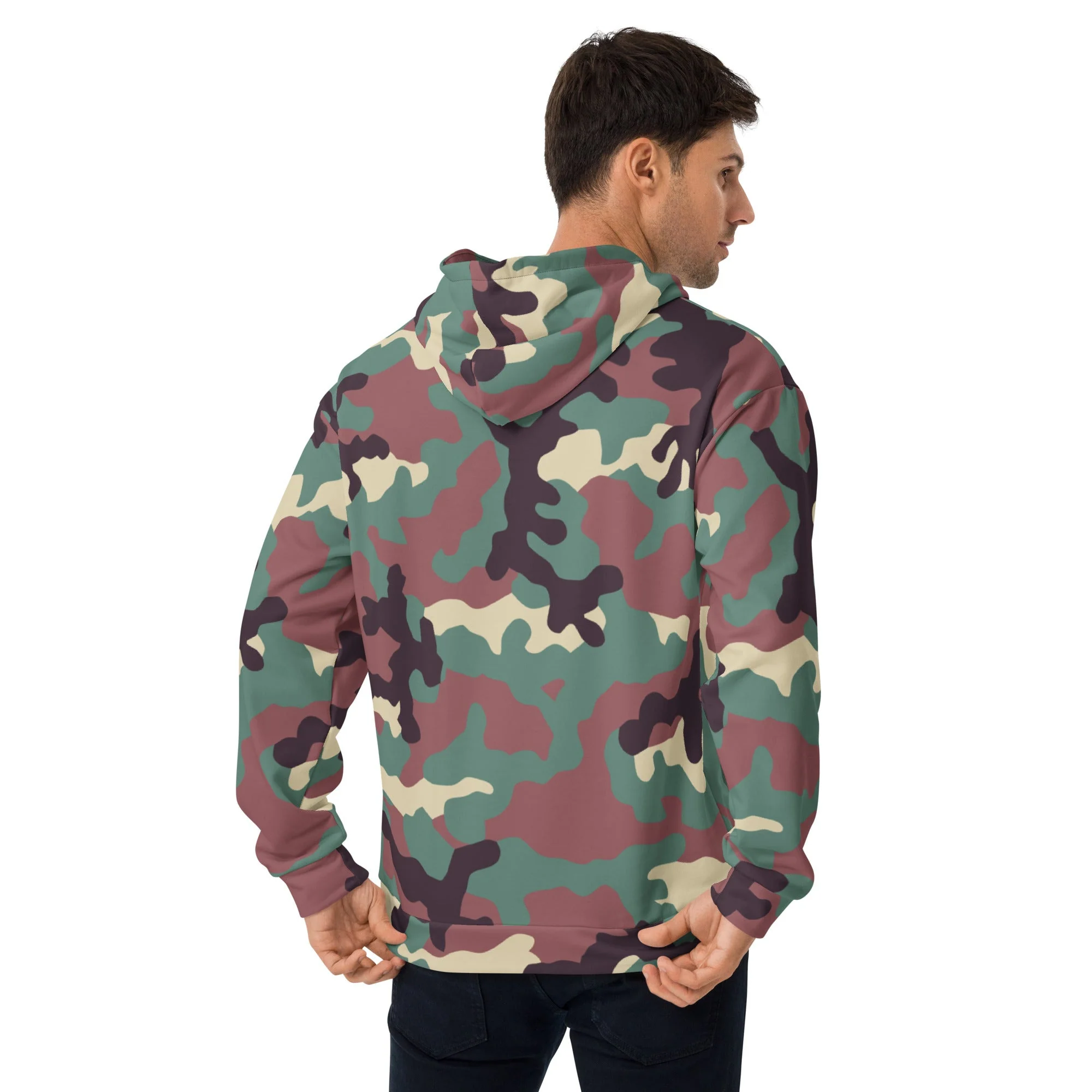 Russian KKO Woodland CAMO Unisex Hoodie - Image 3