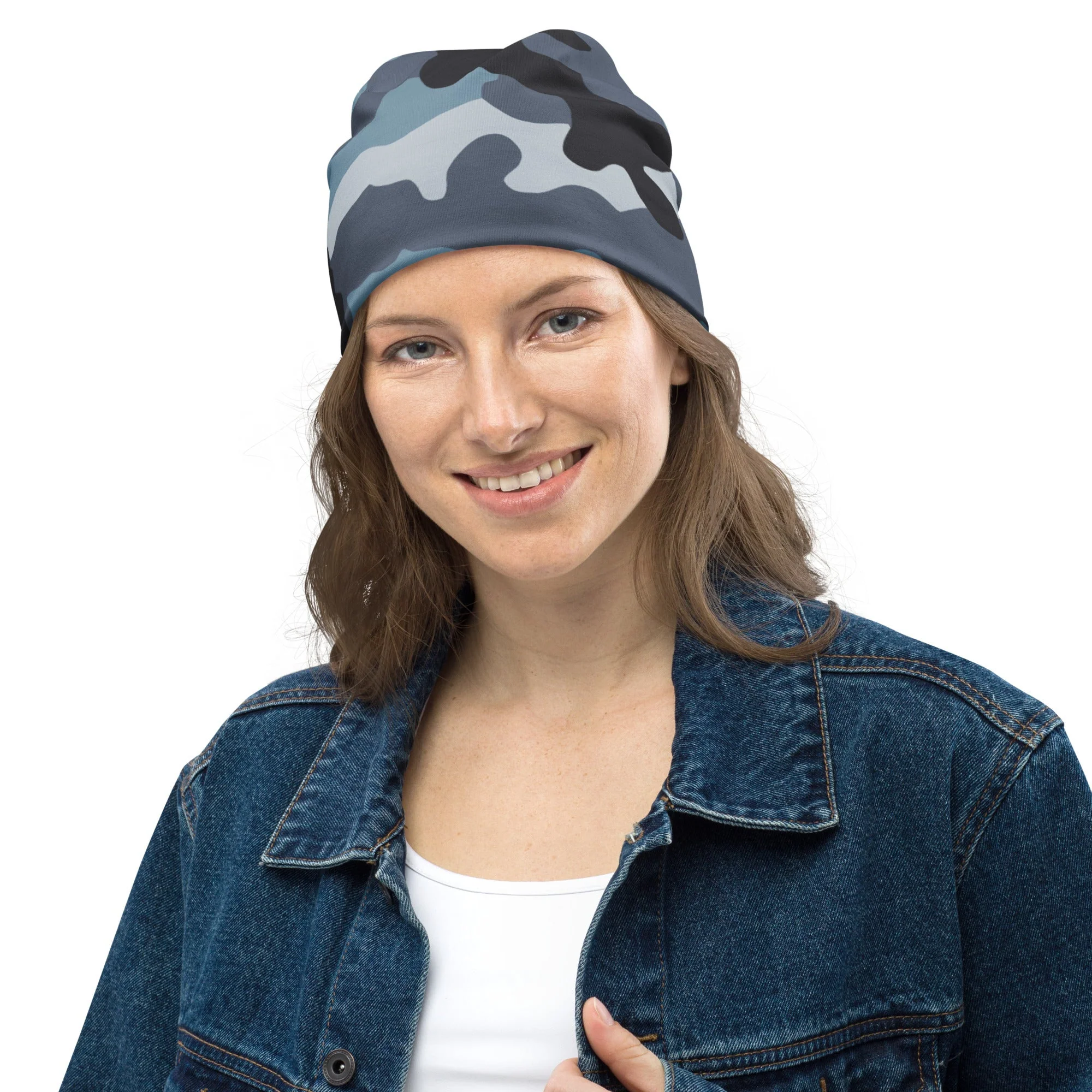 Russian KKO Urban Blue CAMO Beanie - Image 5