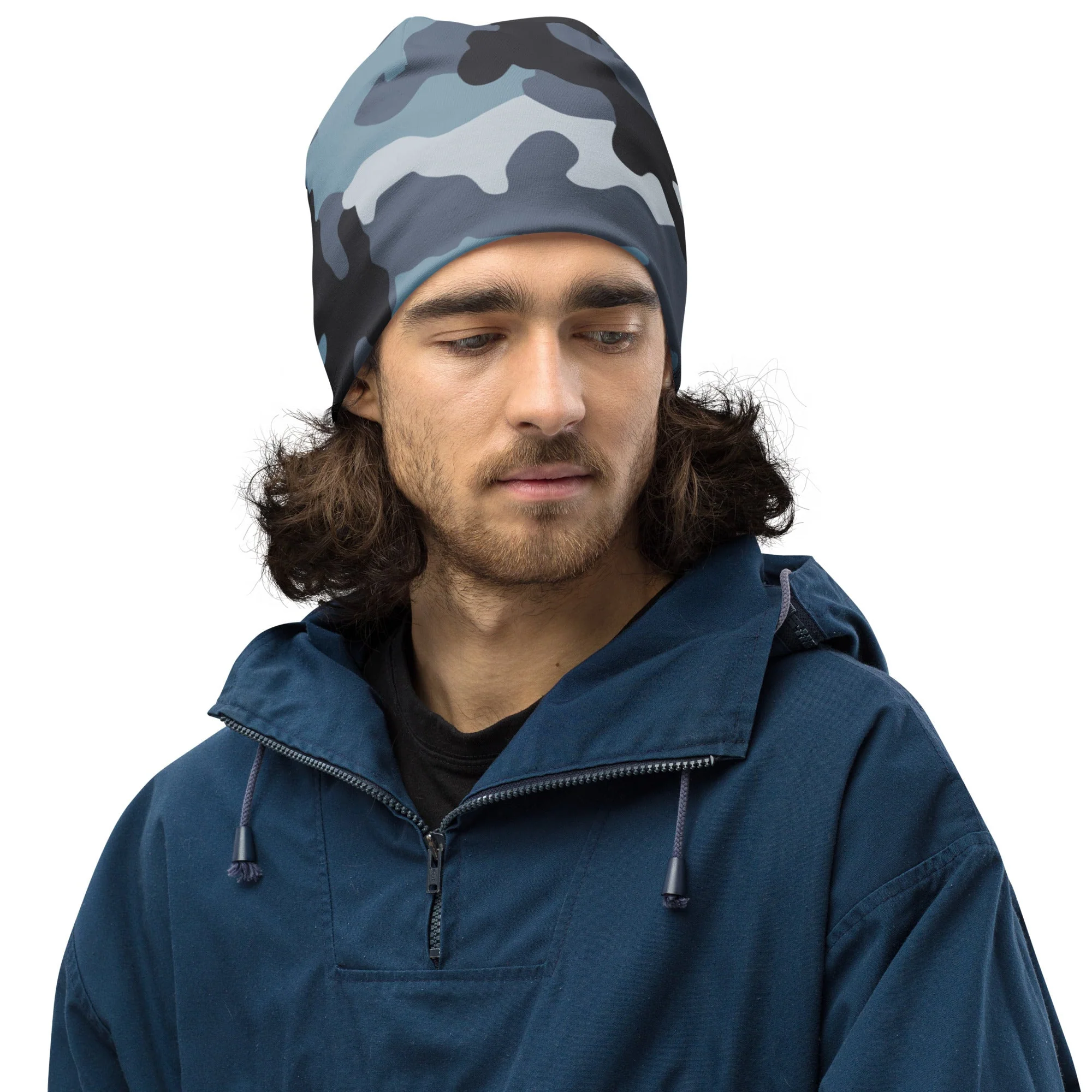 Russian KKO Urban Blue CAMO Beanie - Image 6