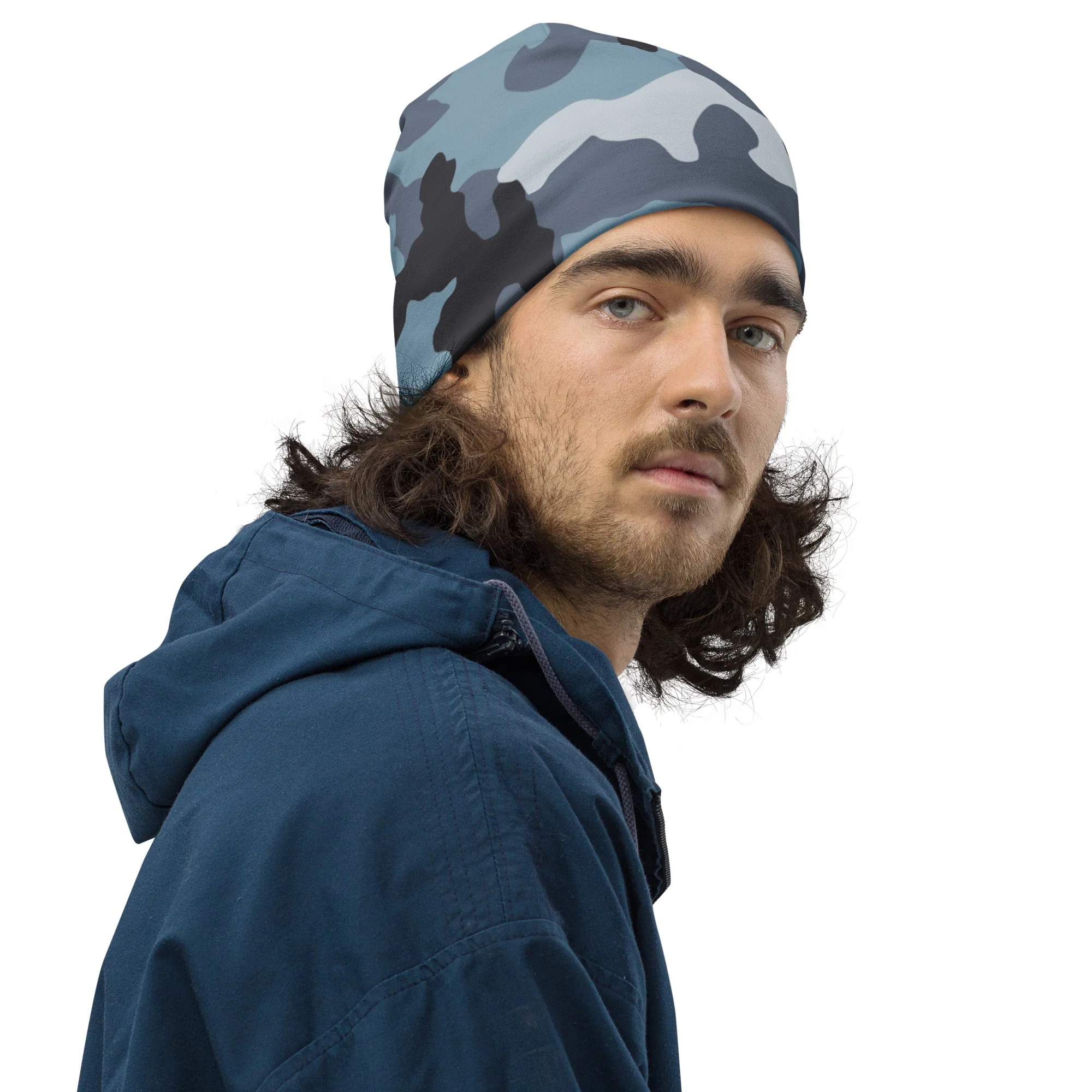 Russian KKO Urban Blue CAMO Beanie - Image 8