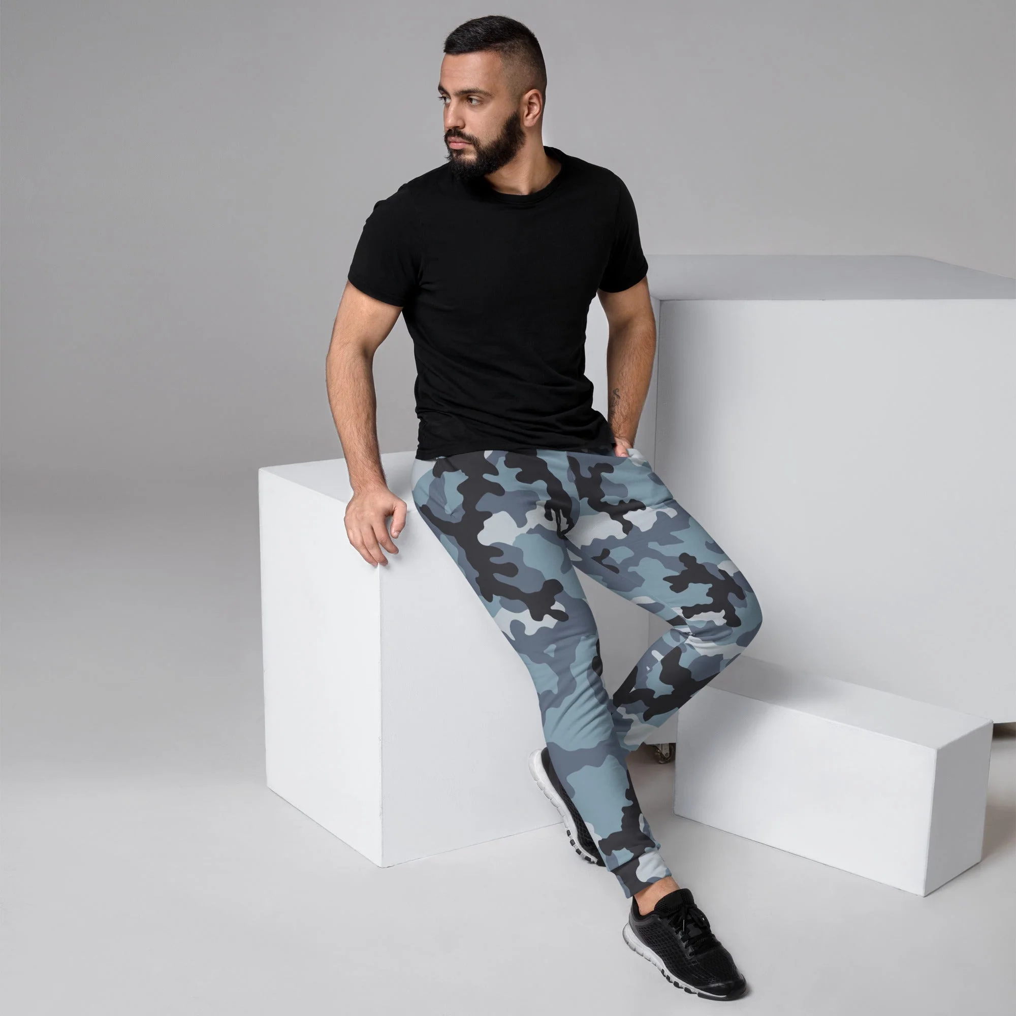 Russian KKO Urban Blue CAMO Mens Joggers