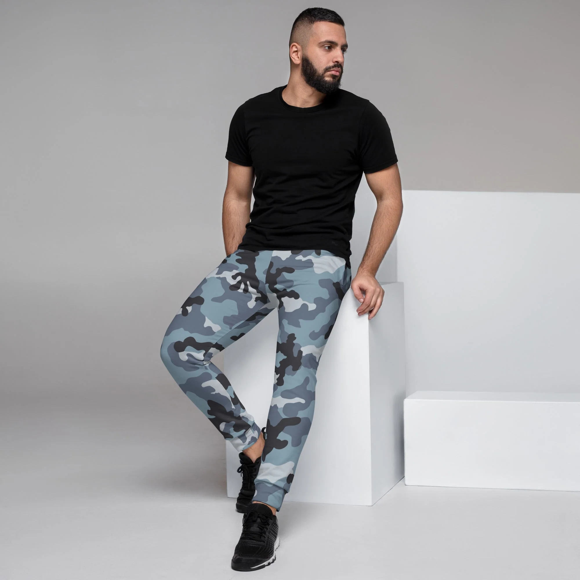 Russian KKO Urban Blue CAMO Mens Joggers - Image 2