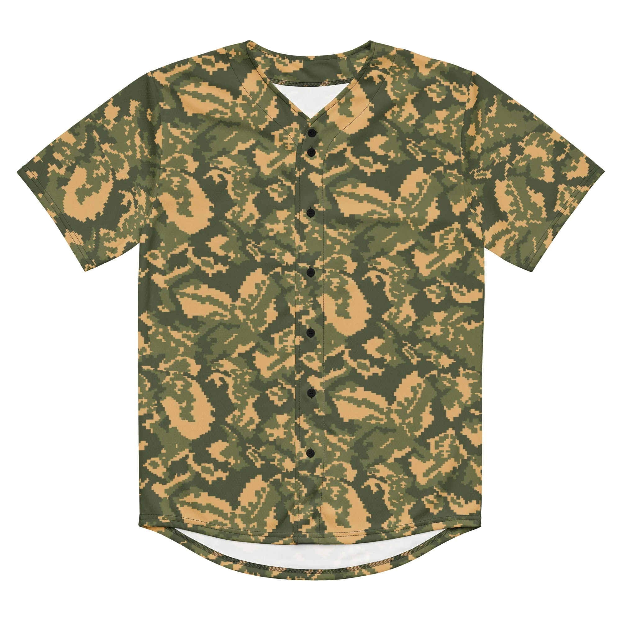 Russian TTsMKK Disruptive Tri Color CAMO Unisex Baseball Jersey - Image 12