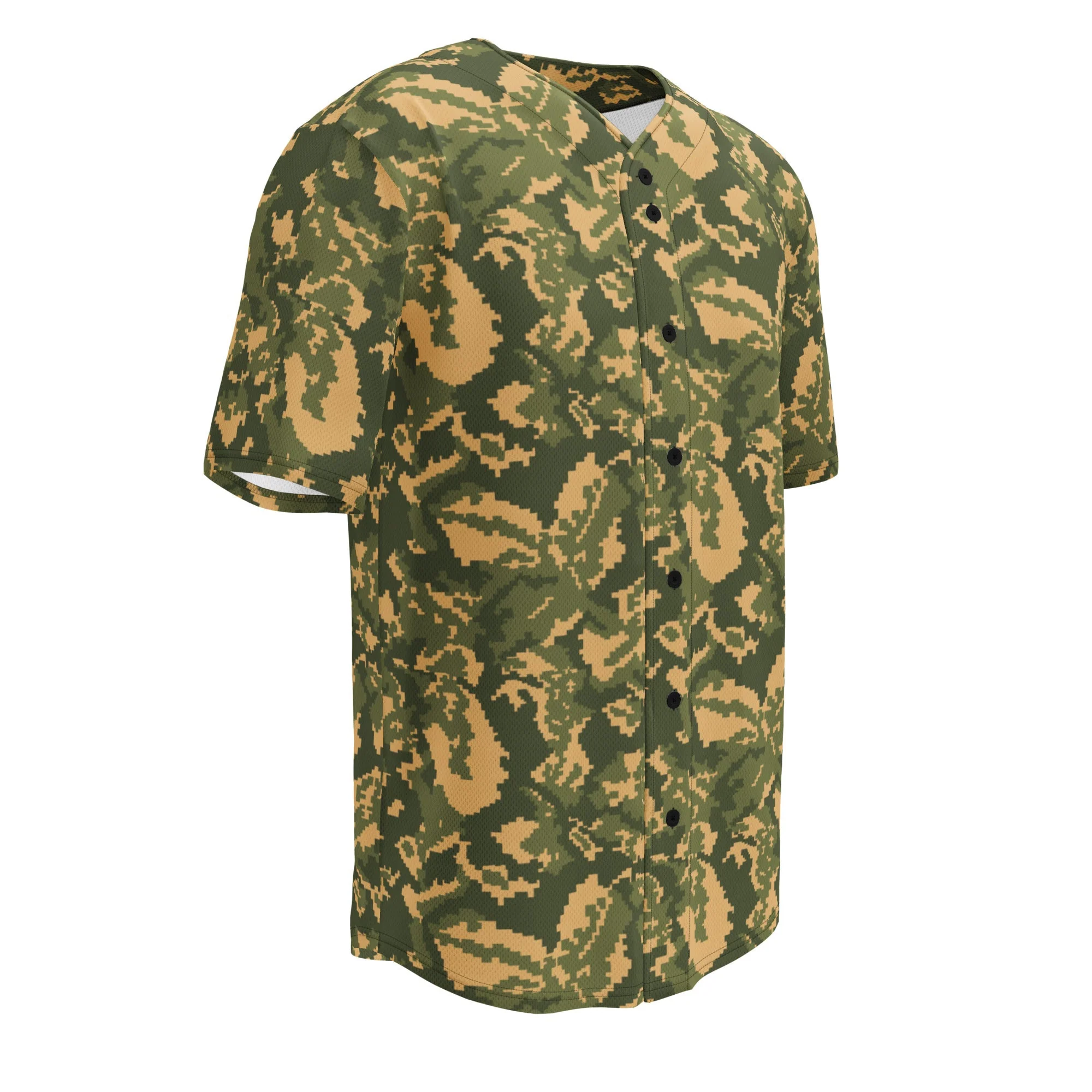 Russian TTsMKK Disruptive Tri Color CAMO Unisex Baseball Jersey - Image 7