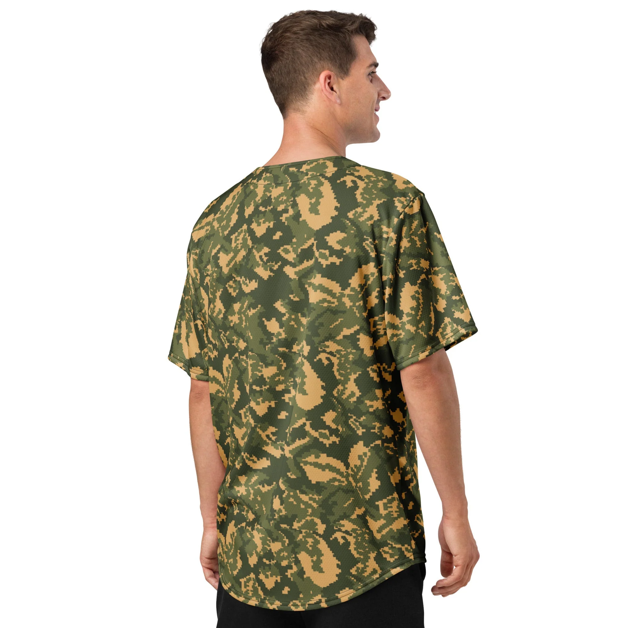 Russian TTsMKK Disruptive Tri Color CAMO Unisex Baseball Jersey - Image 8