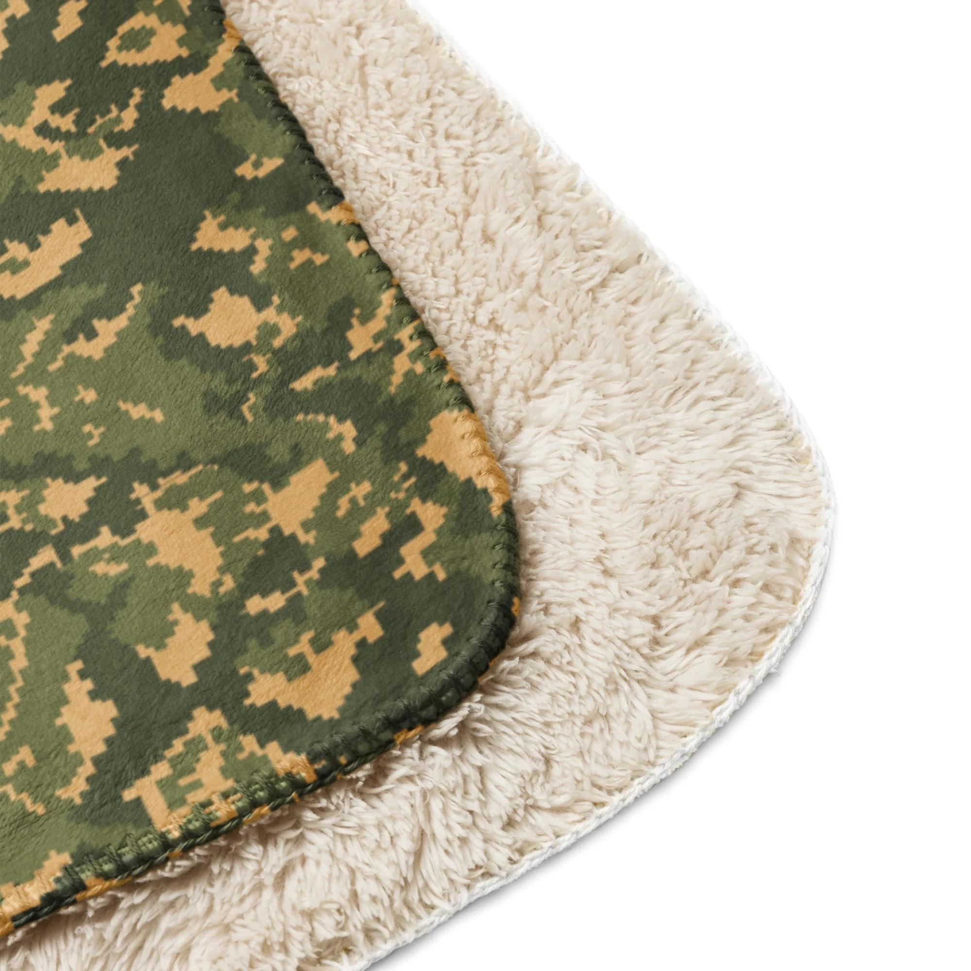 Russian TTsMKK Disruptive Tri Color CAMO Sherpa Blanket - Image 13