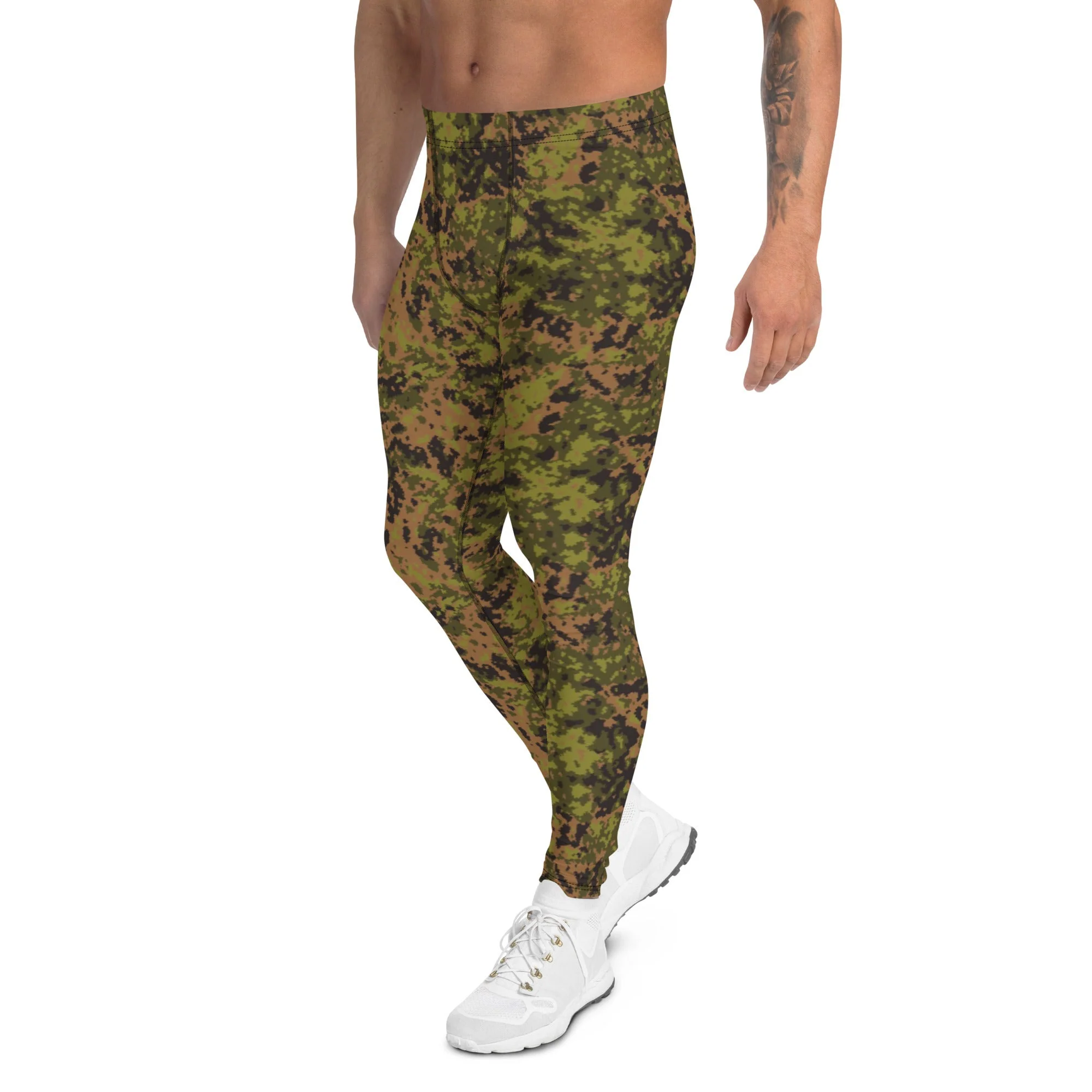 Russian Yeger (Hunter) CAMO Mens Leggings - Image 4