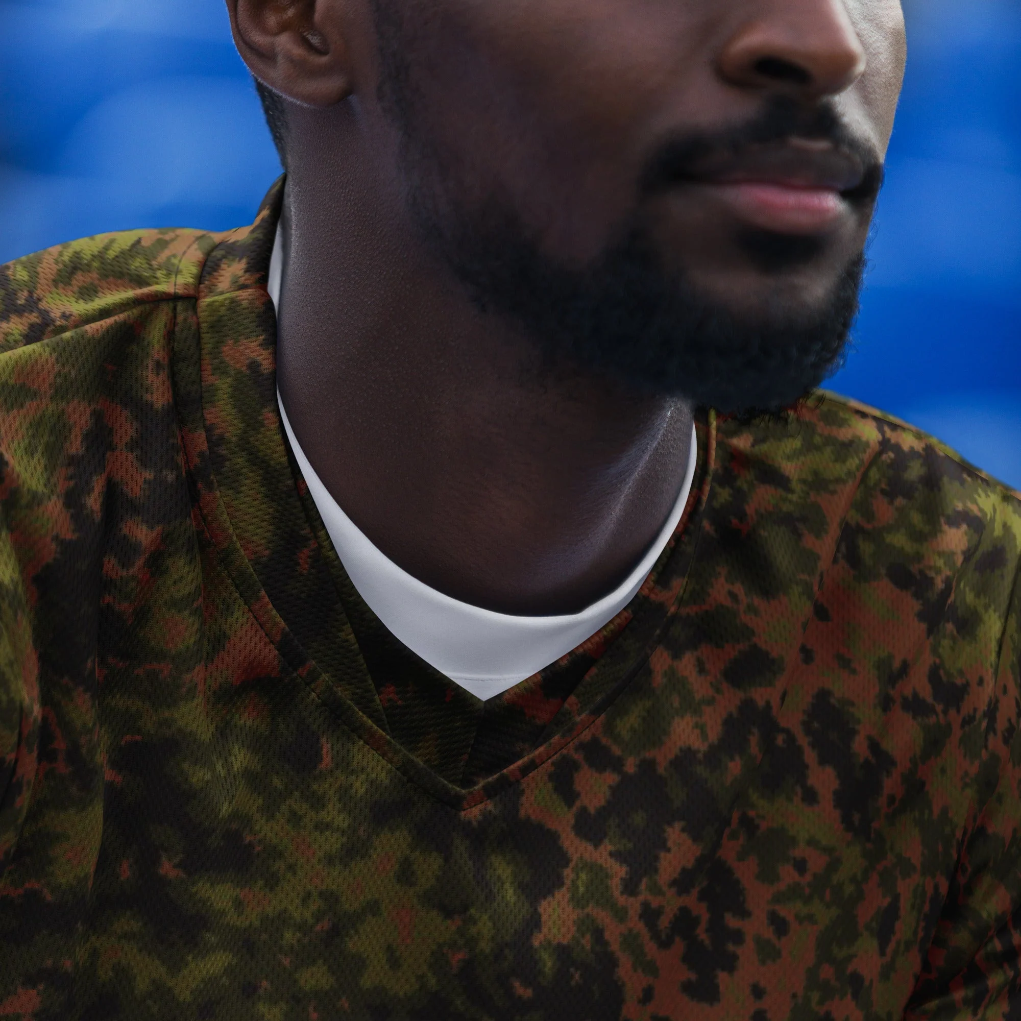 Russian Yeger (Hunter) CAMO Unisex Sports Jersey - Image 8