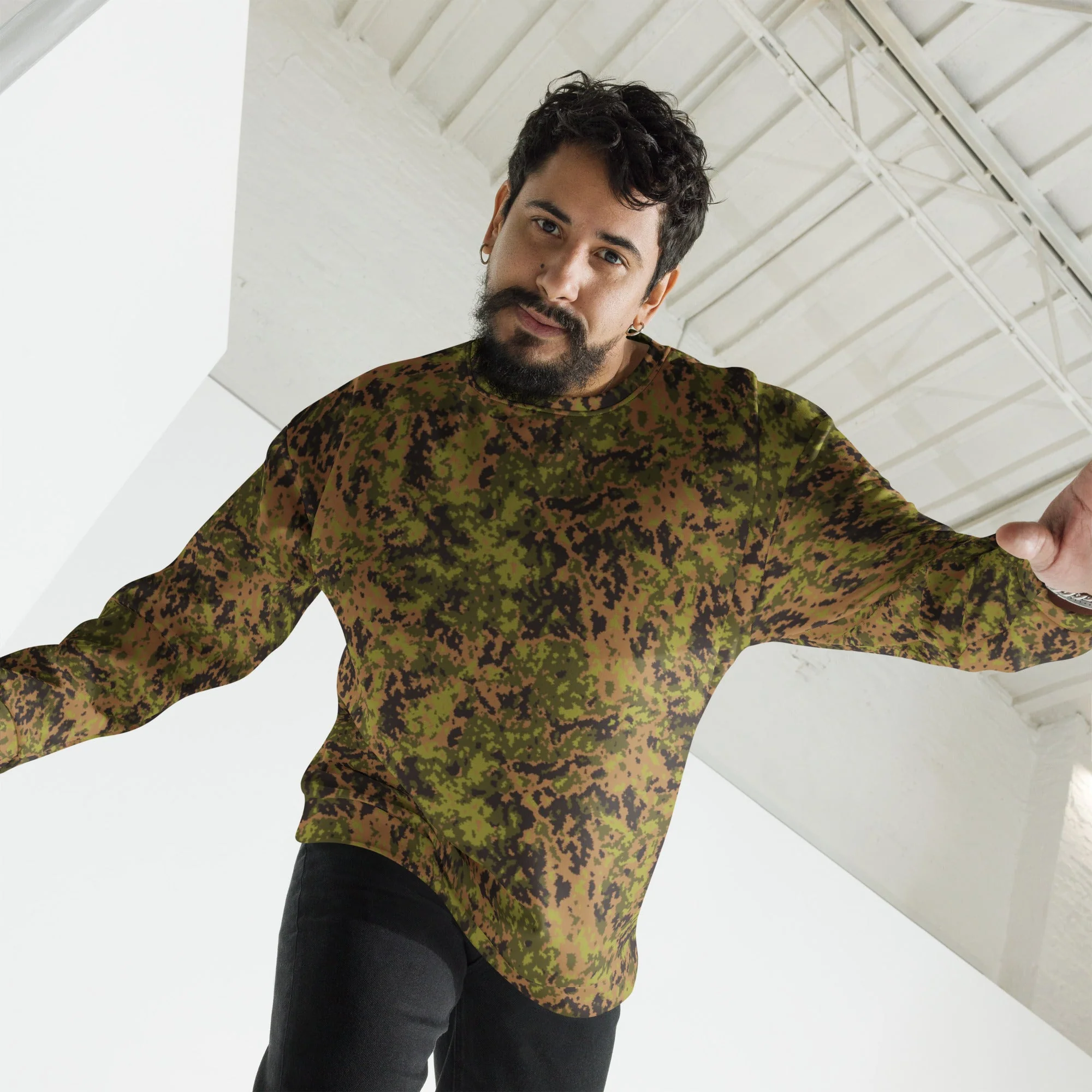 Russian Yeger (Hunter) CAMO Unisex Sweatshirt - Image 4
