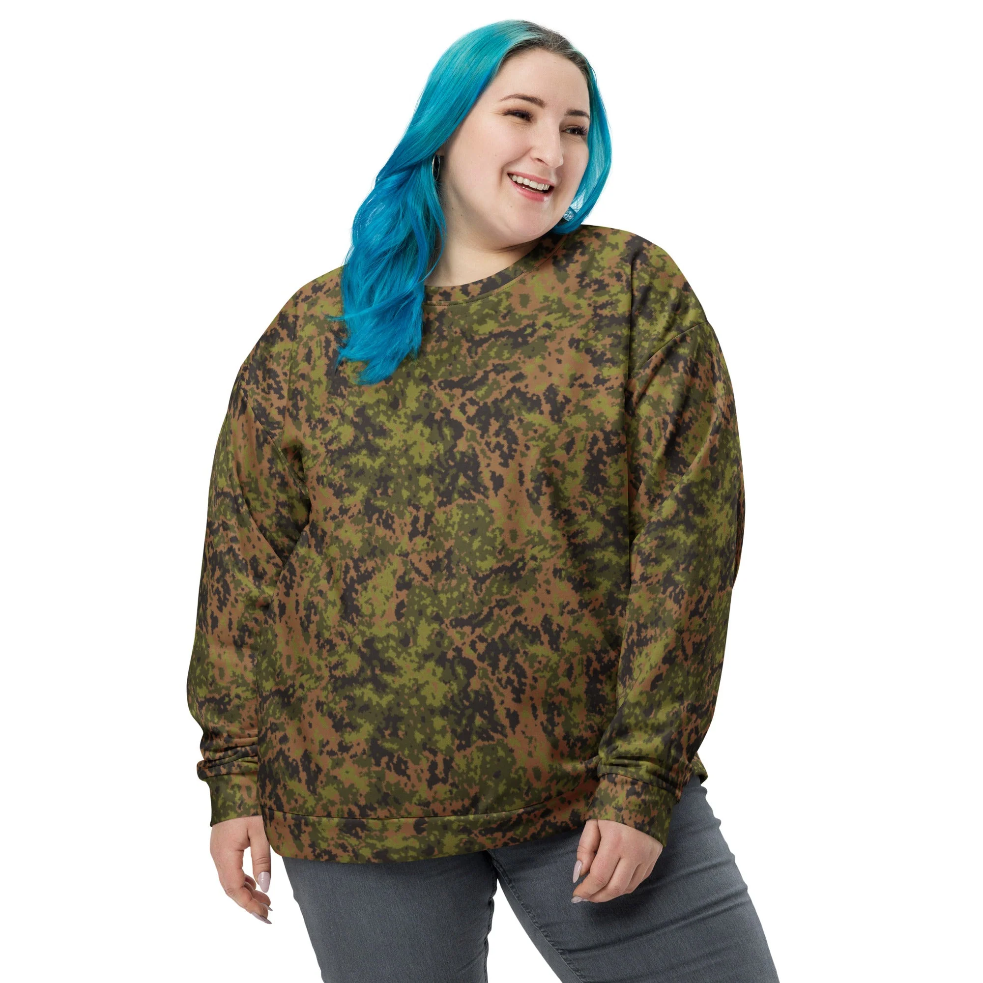Russian Yeger (Hunter) CAMO Unisex Sweatshirt - Image 7