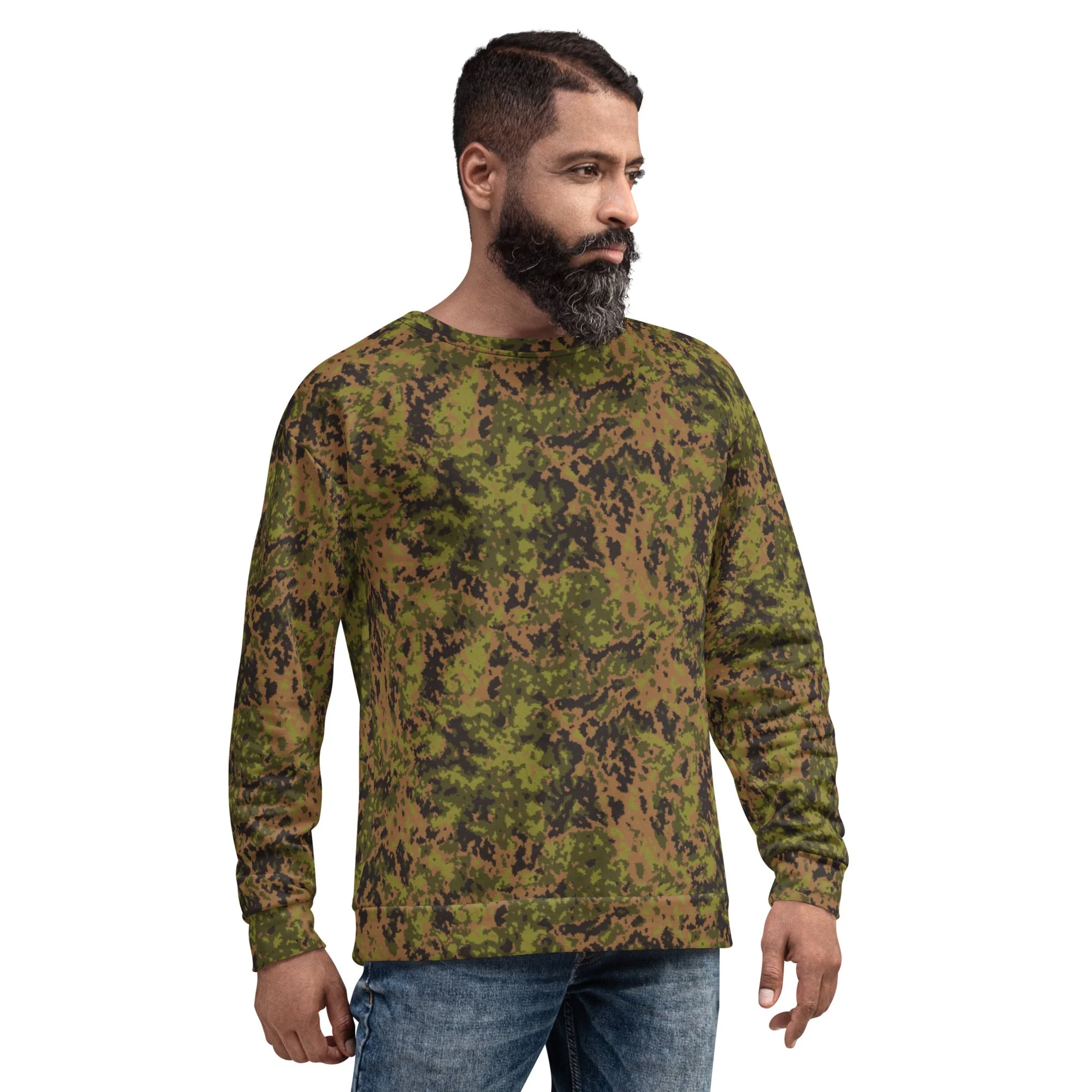 Russian Yeger (Hunter) CAMO Unisex Sweatshirt - Image 9