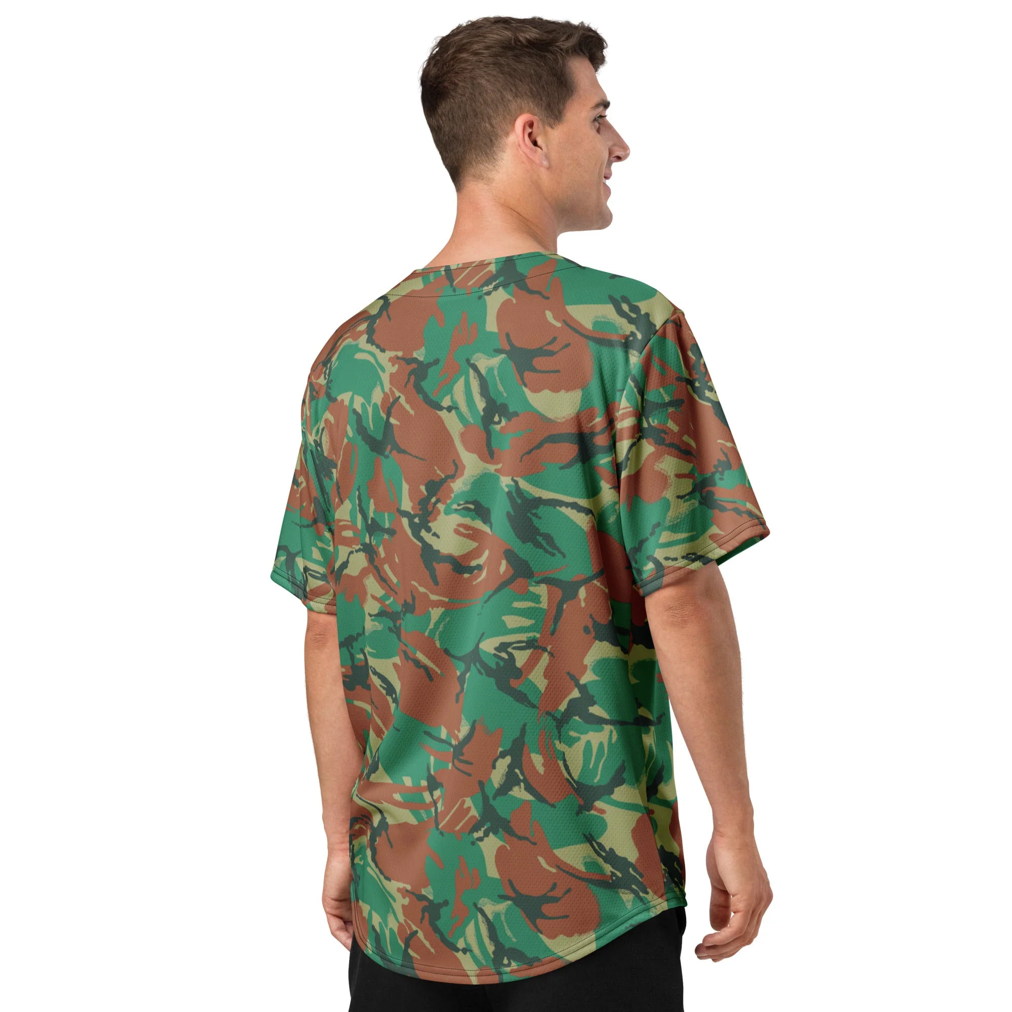 South African DPM Special Forces CAMO Unisex Baseball Jersey - Image 8