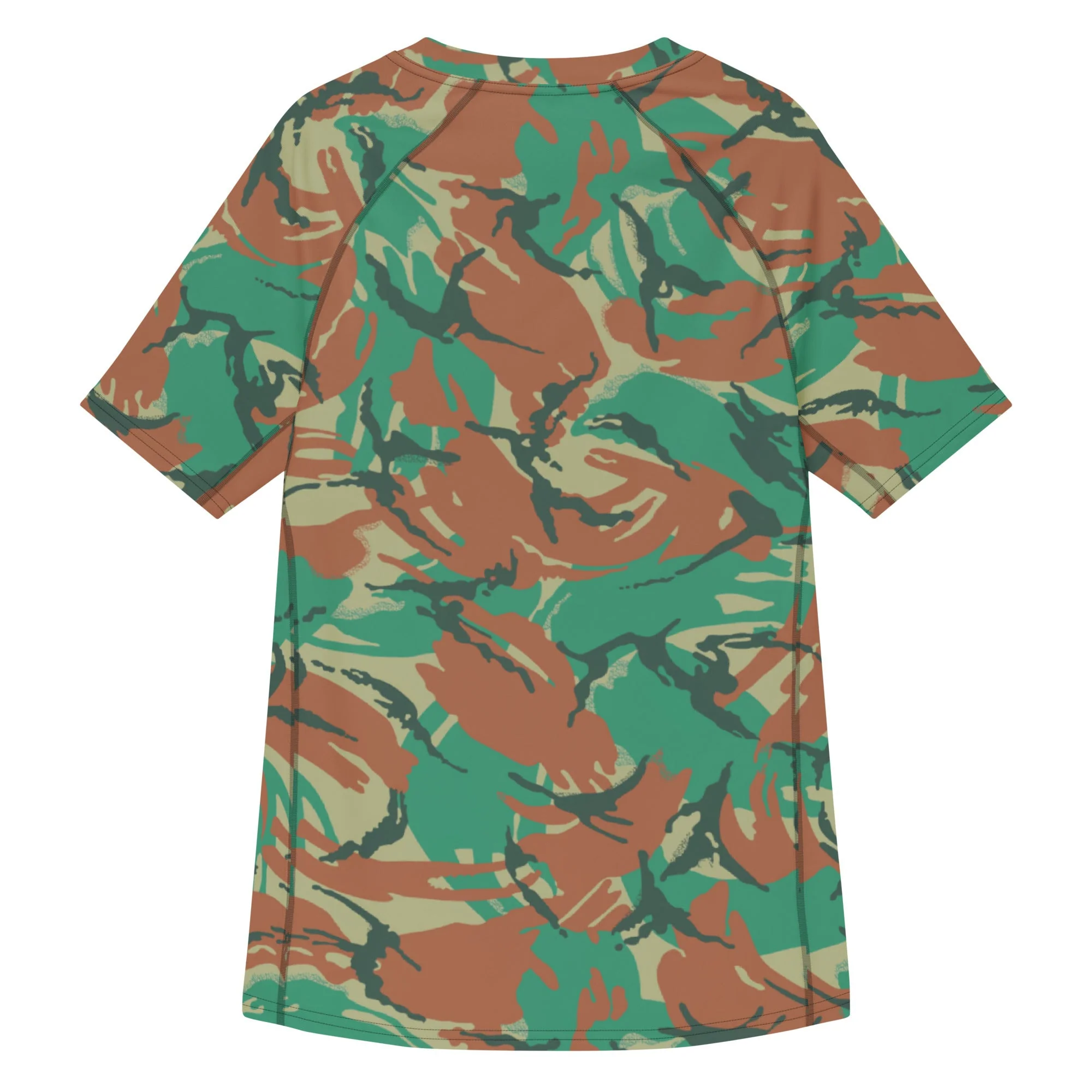 South African DPM Special Forces CAMO Mens Short-Sleeve Rash Guard - Image 2