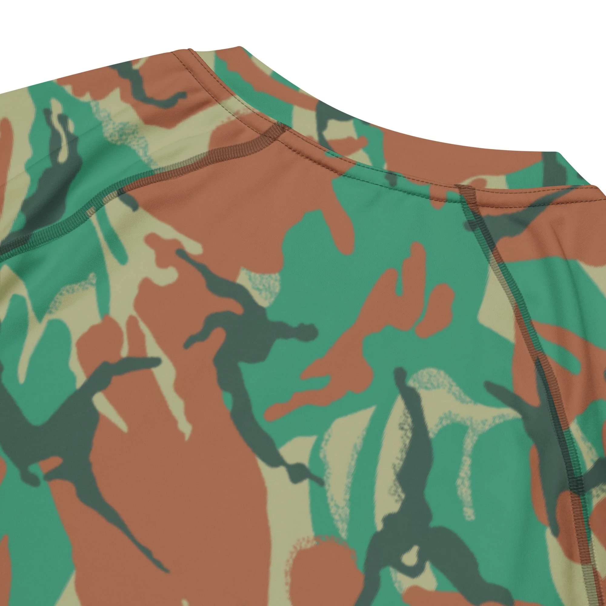 South African DPM Special Forces CAMO Mens Short-Sleeve Rash Guard - Image 7