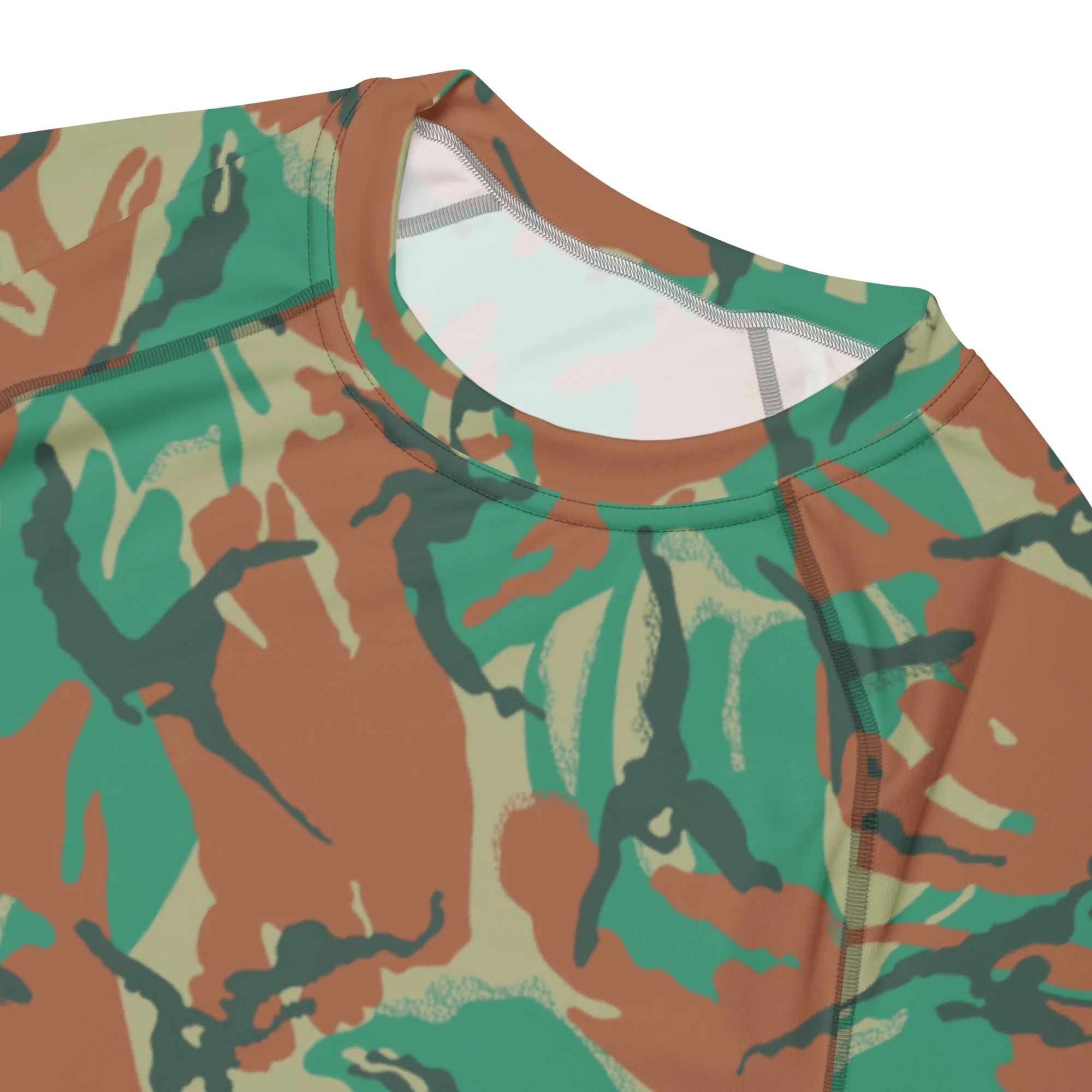 South African DPM Special Forces CAMO Mens Short-Sleeve Rash Guard - Image 8