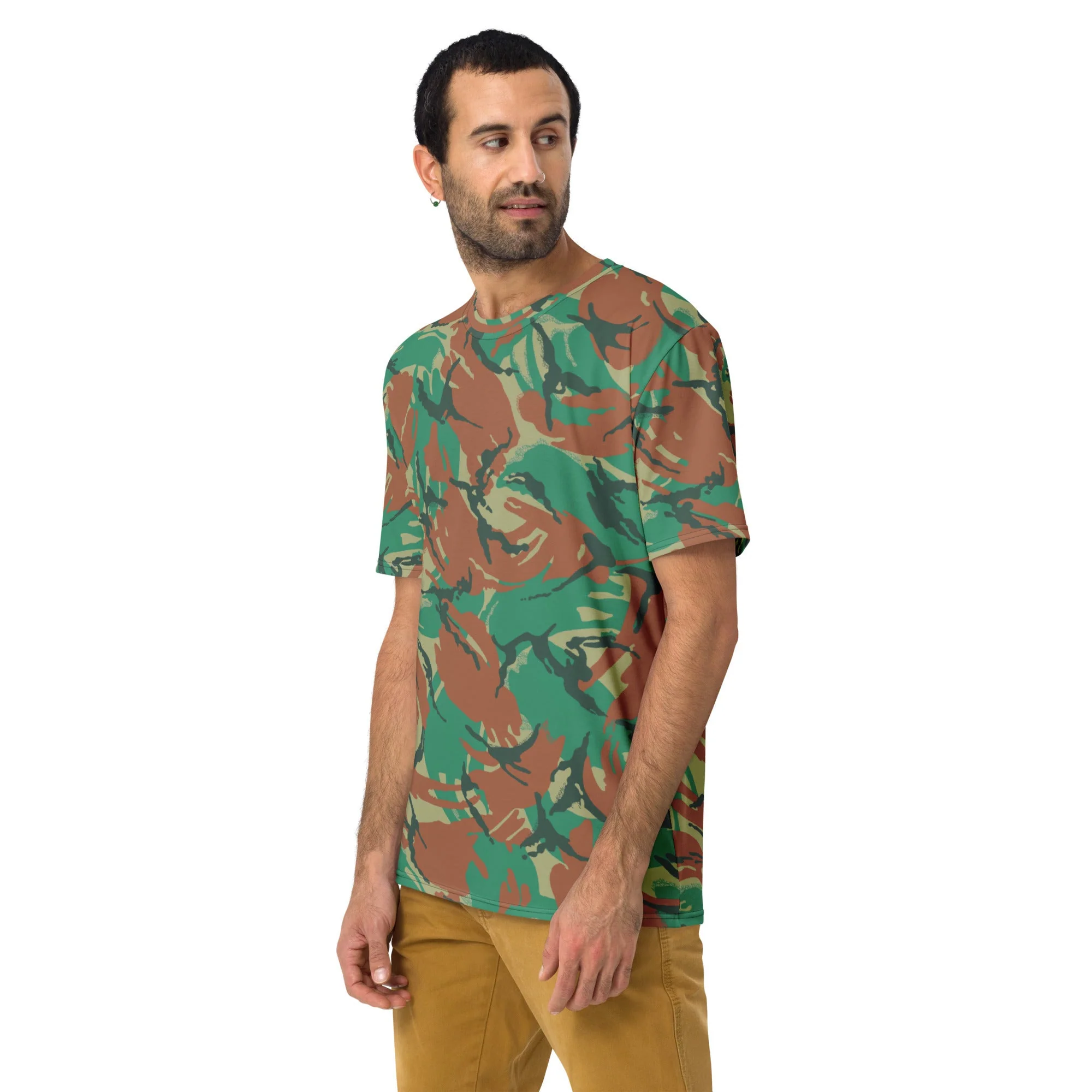 South African DPM Special Forces CAMO Mens T-Shirt - Image 4