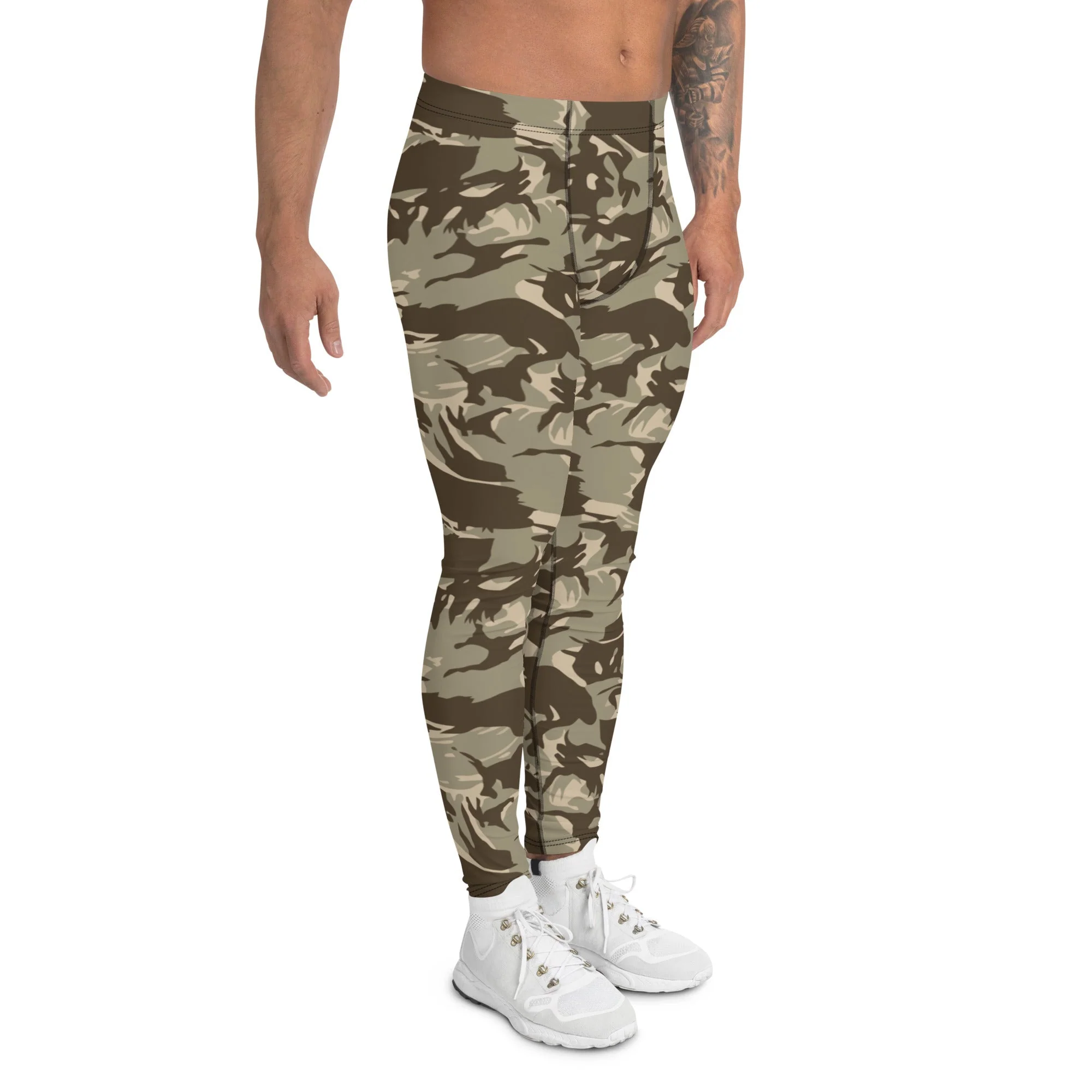 Saudi Arabian DPM Desert CAMO Mens Leggings - Image 3