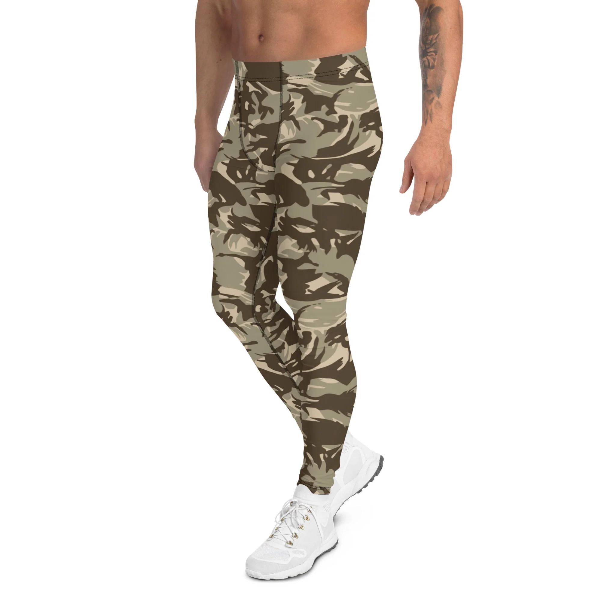 Saudi Arabian DPM Desert CAMO Mens Leggings - Image 4