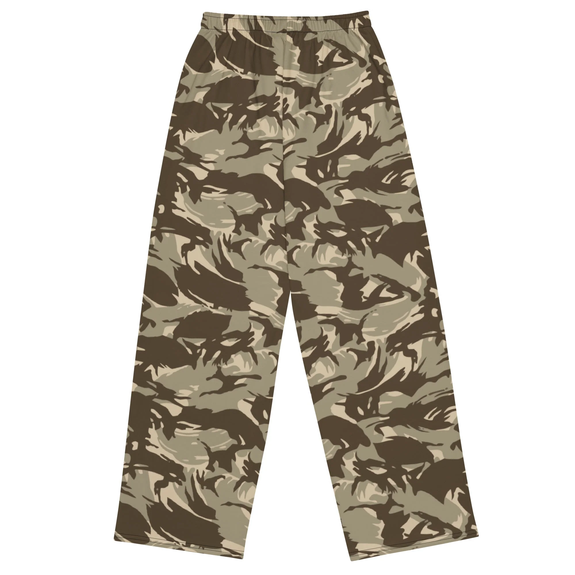 Saudi Arabian DPM Desert CAMO Unisex Wide-Leg Leisure Pants - Image 10