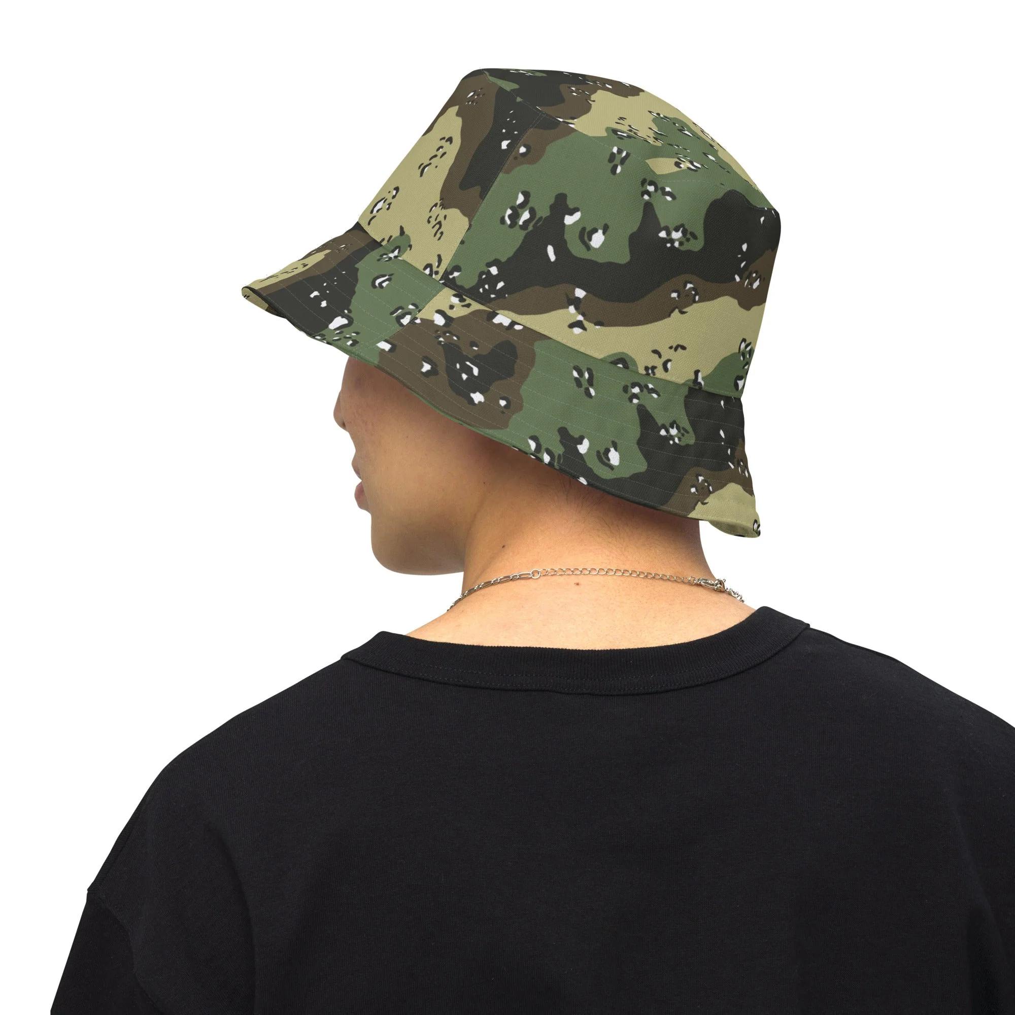 Saudi Arabian Chocolate Chip Marsh CAMO Reversible Bucket Hat