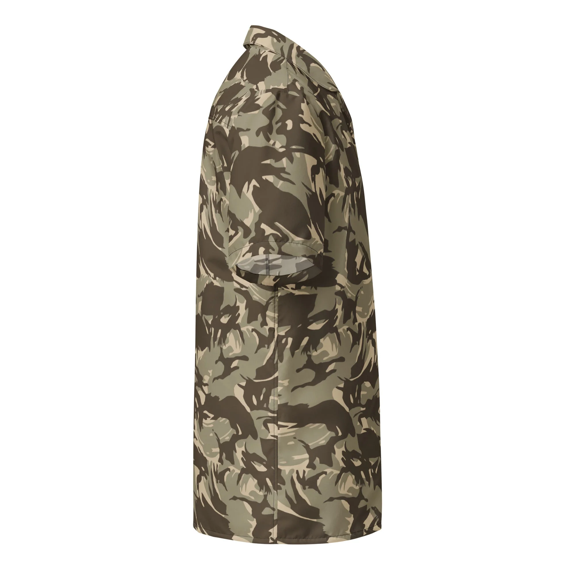 Saudi Arabian DPM Desert CAMO Unisex Short-Sleeve Button Shirt - Image 10