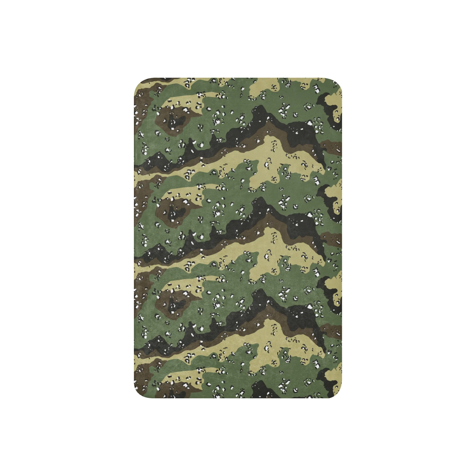 Saudi Arabian Chocolate Chip Marsh CAMO Sherpa Blanket - Image 12