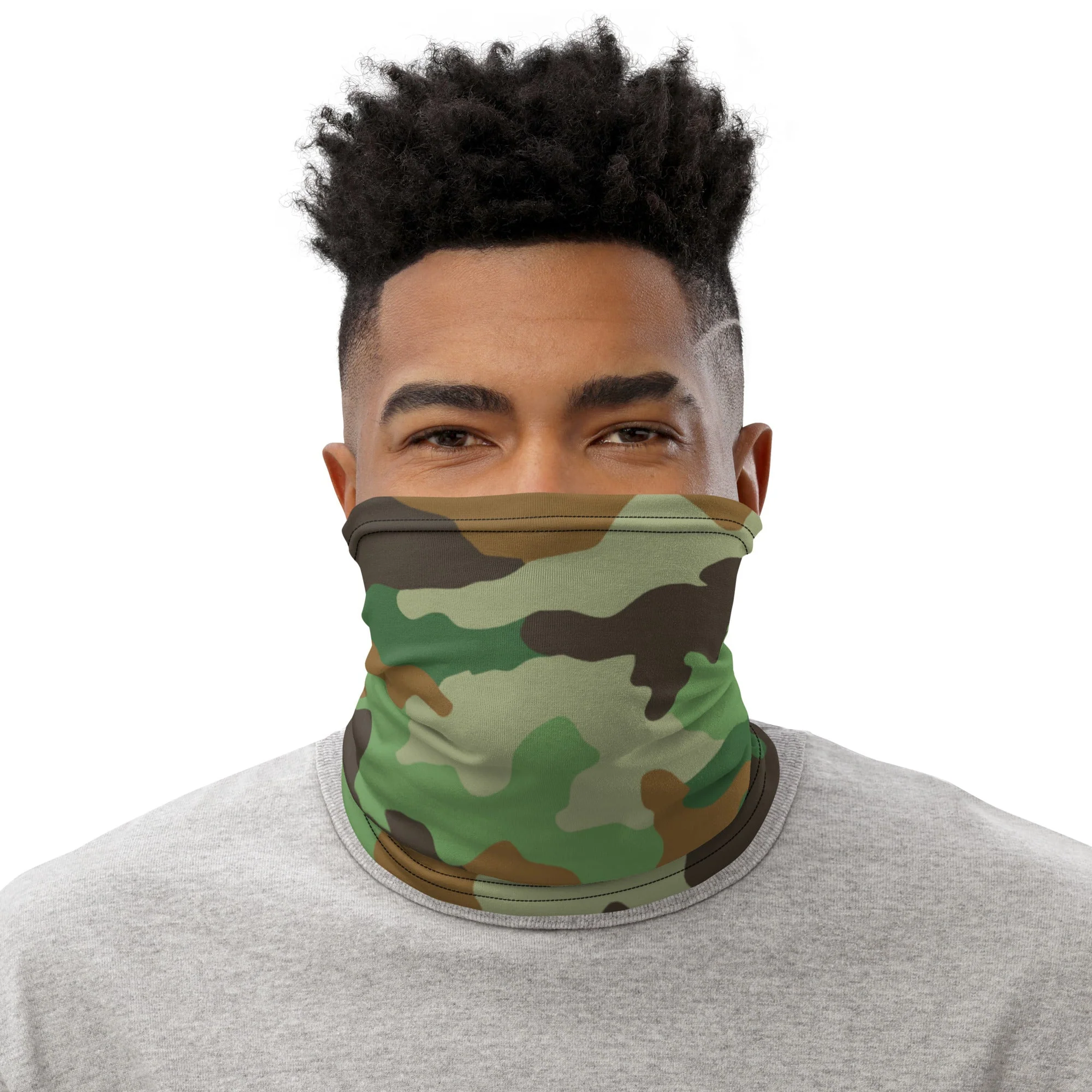 Serbian Oak Leaf Woodland CAMO Neck Gaiter - Image 3