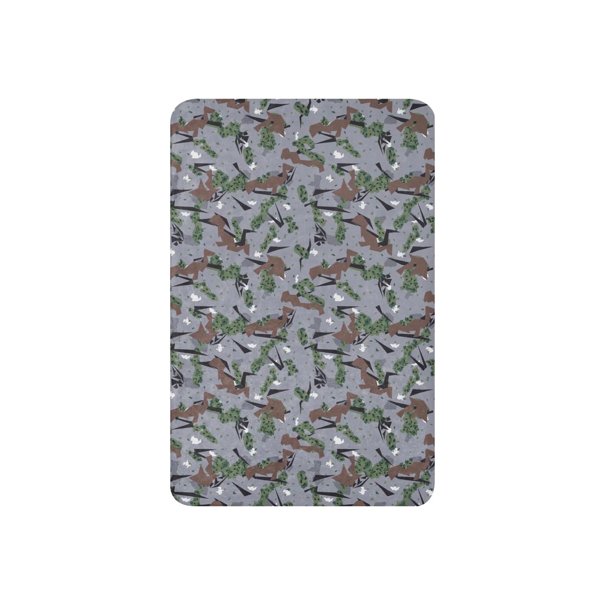 Serbian Montenegro Karst Mountain CAMO Sherpa Blanket - Image 13